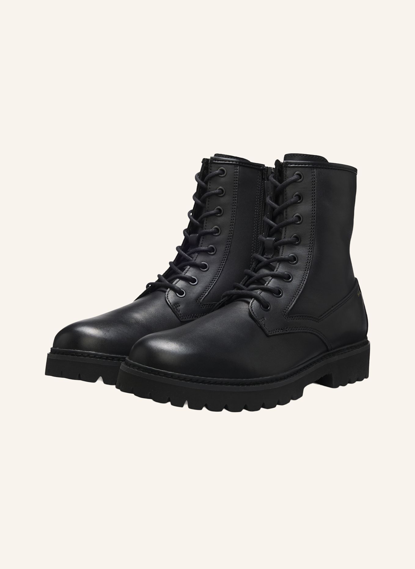 HUGO Boots DRAVEN_ZIPB_LT: SCHWARZ