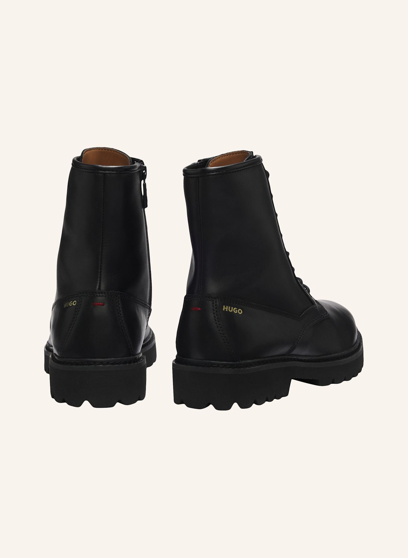 HUGO Boots DRAVEN_ZIPB_LT: SCHWARZ