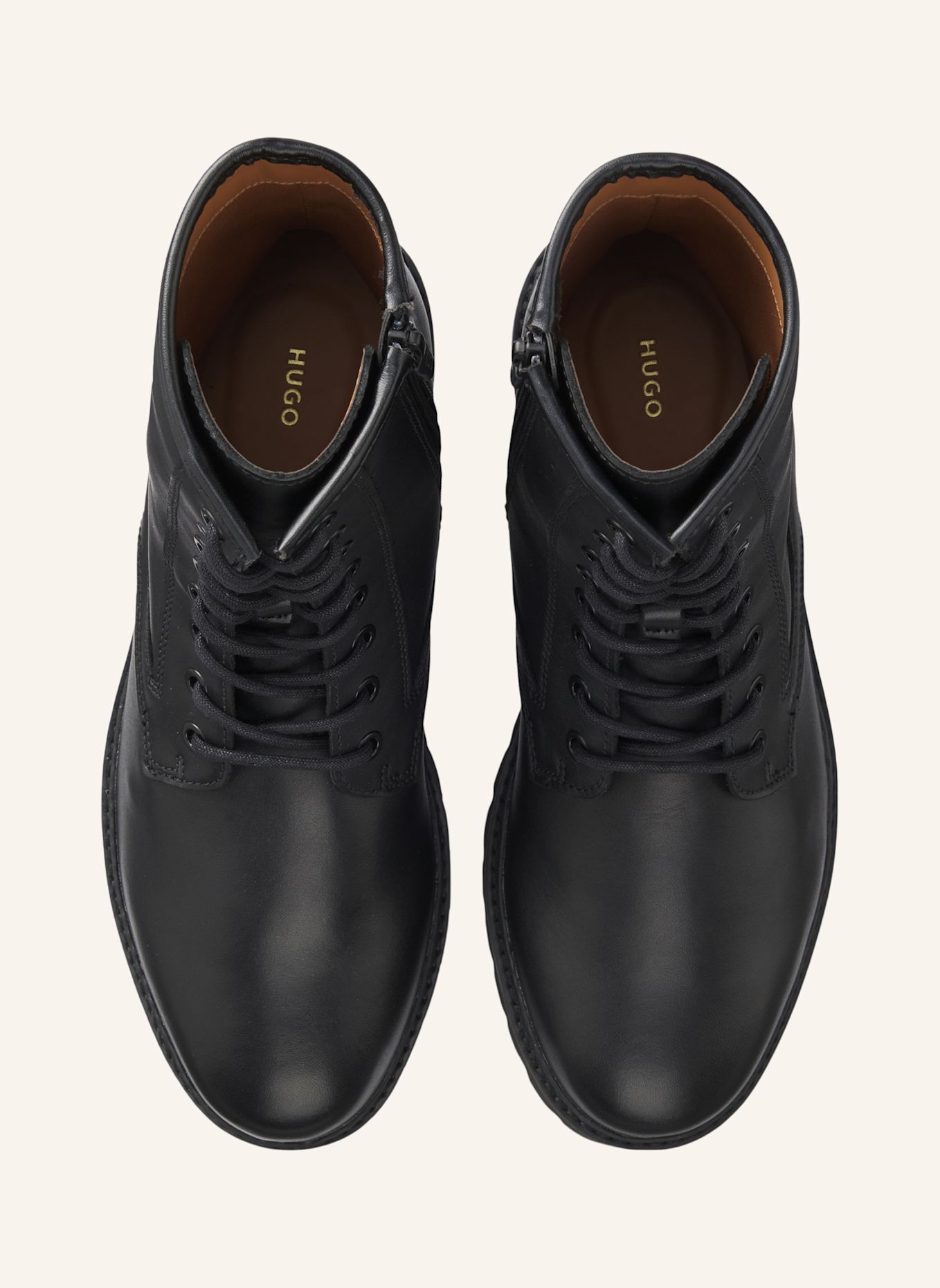 HUGO Boots DRAVEN_ZIPB_LT: SCHWARZ