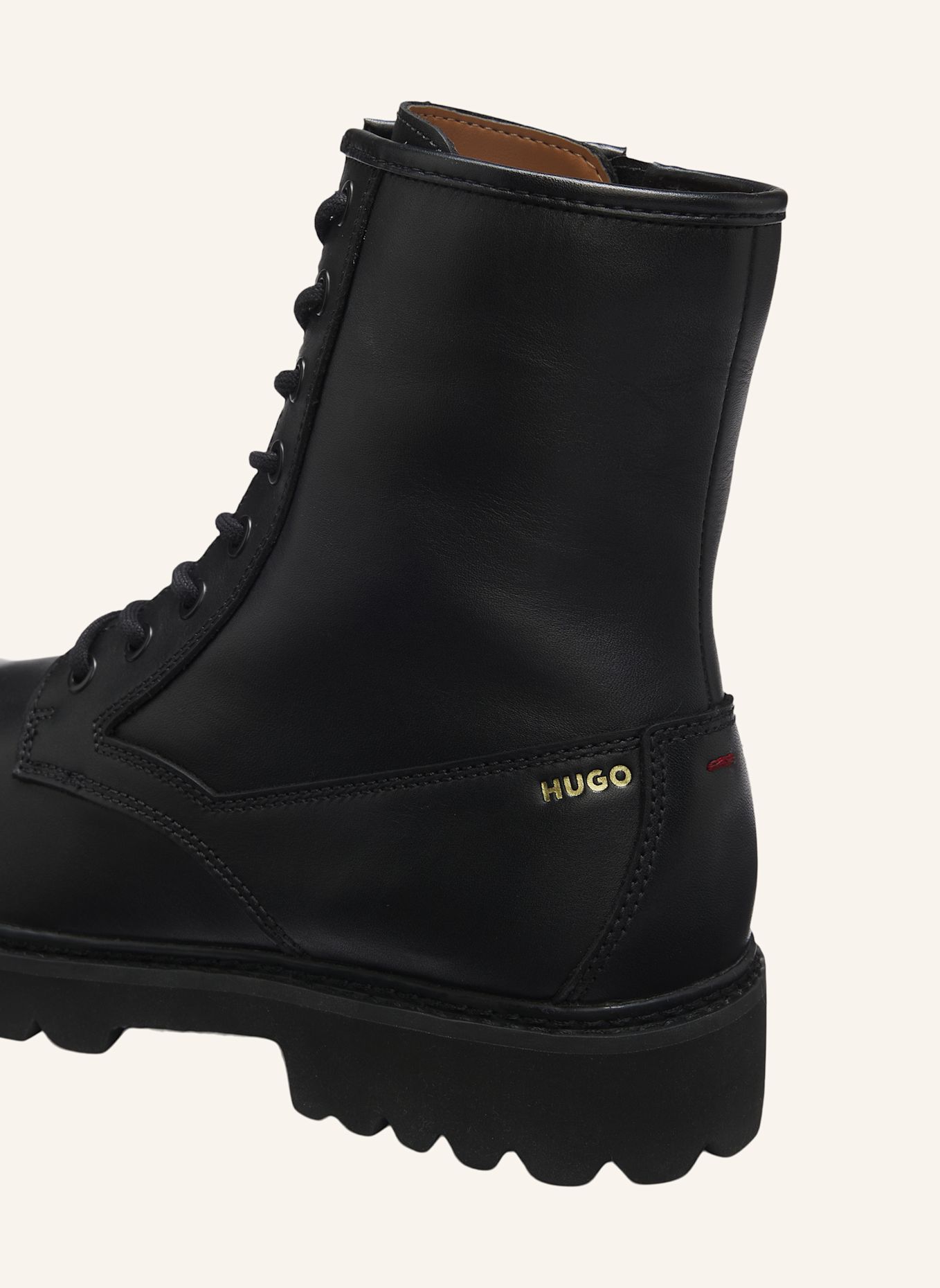 HUGO Boots DRAVEN_ZIPB_LT: SCHWARZ
