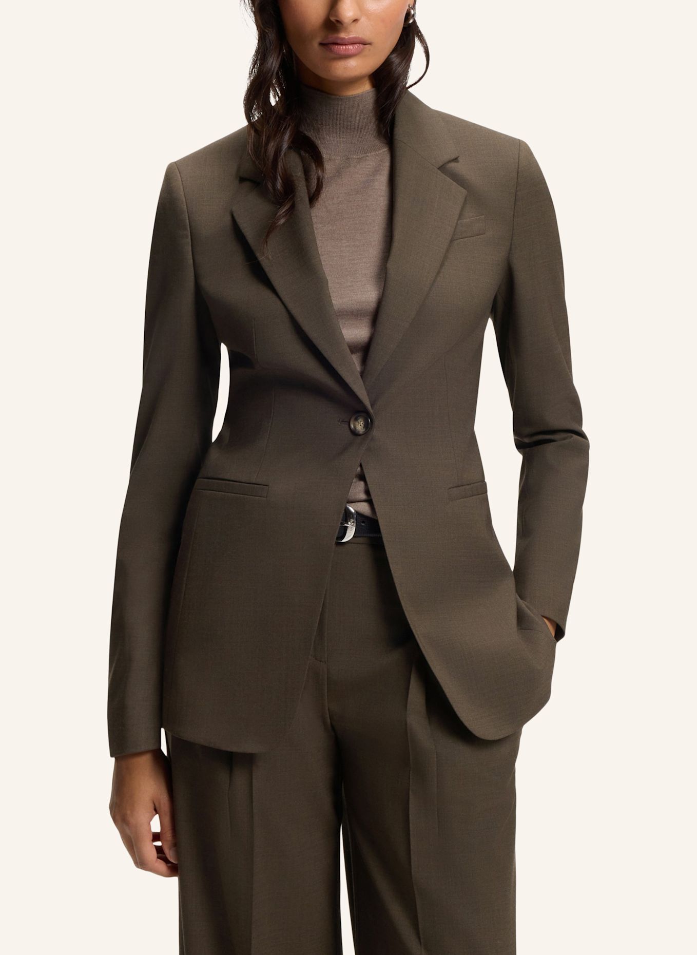 BOSS Blazer JIA6_IN: BRAUN