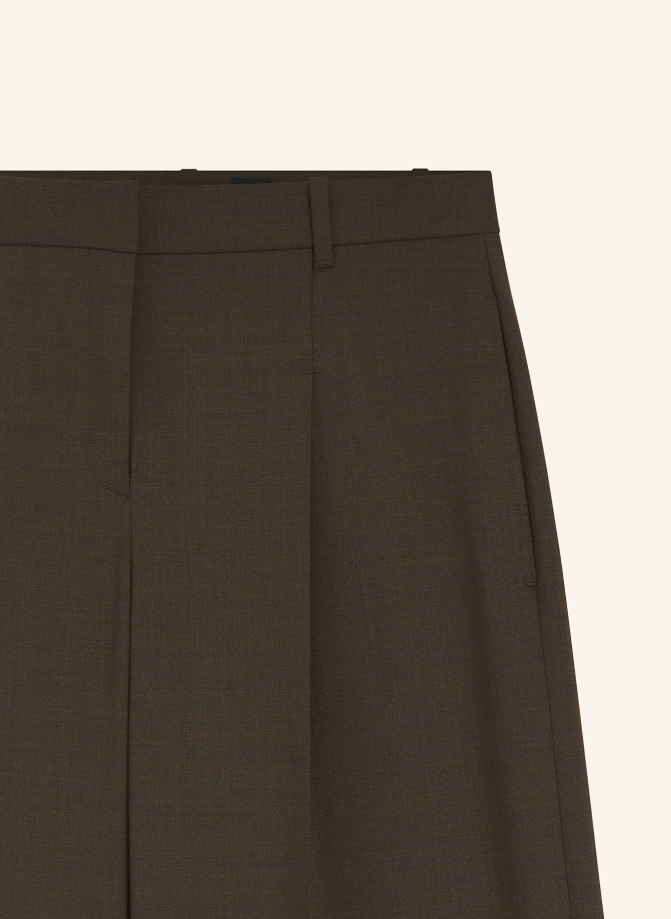 BOSS Hose TIANA4_IN Regular Fit: BRAUN