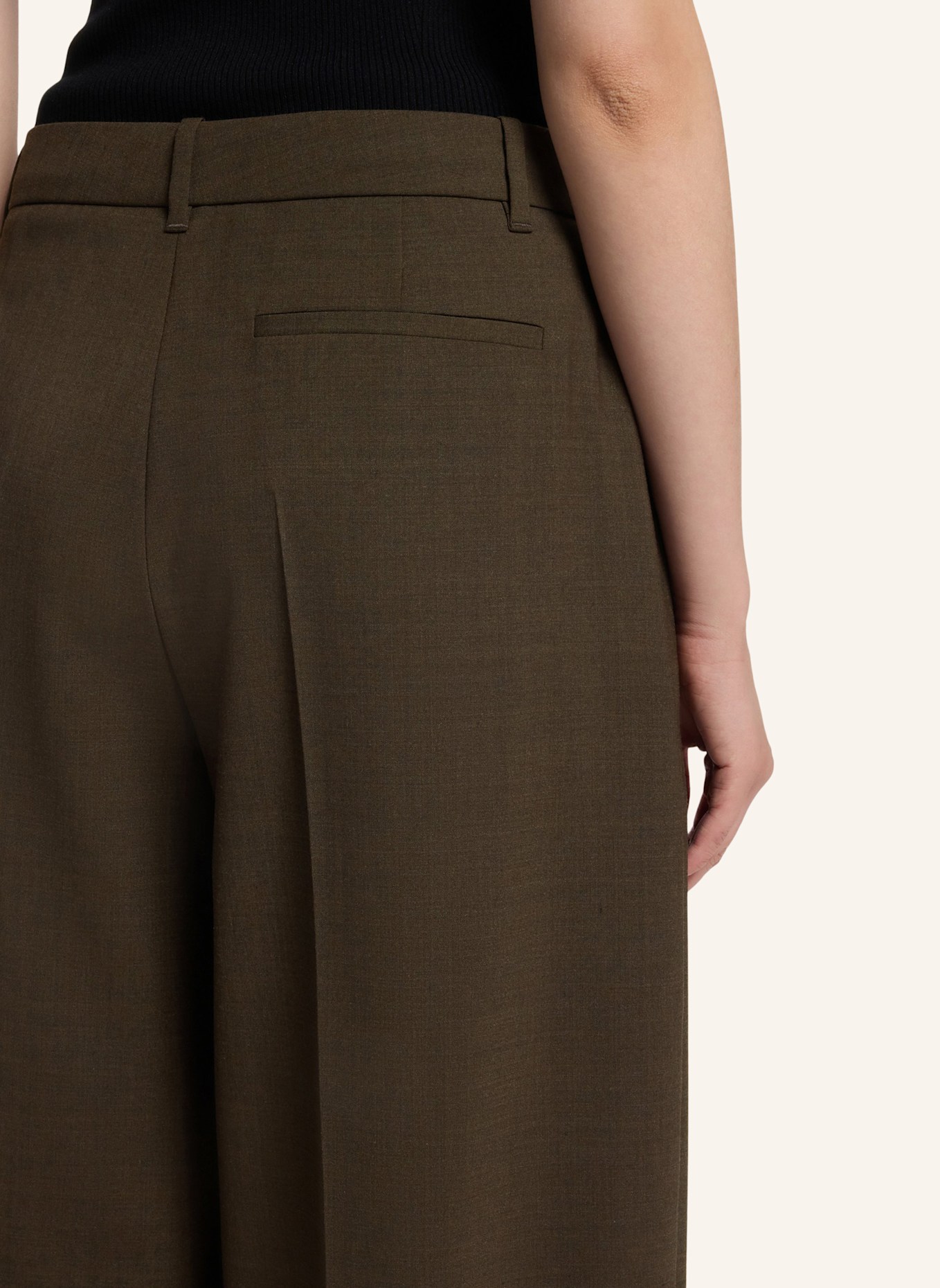 BOSS Hose TIANA4_IN Regular Fit: BRAUN