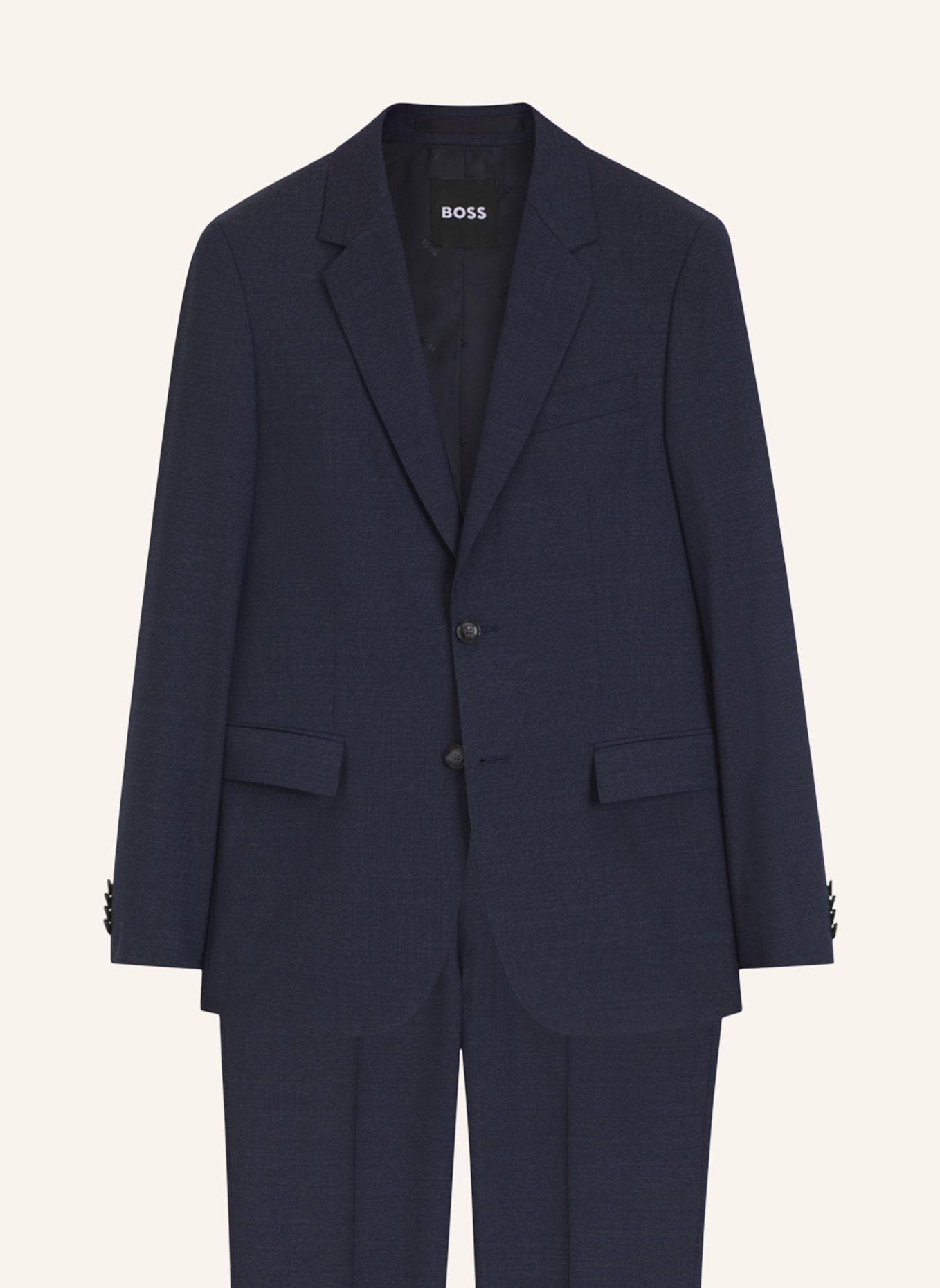 BOSS Anzug H-HOUSTON-2PCS-263 Slim Fit: DUNKELBLAU