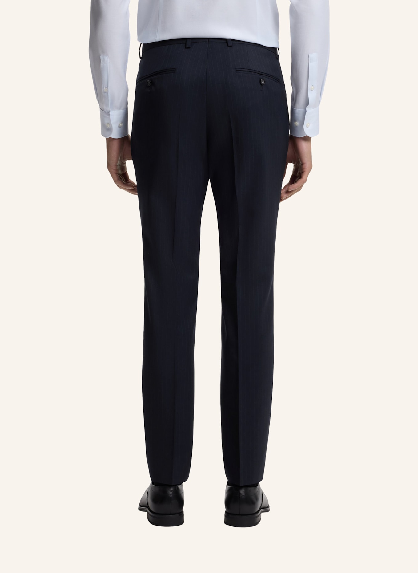 BOSS Anzug H-HUGE-2PCS-PEAK-263 Slim Fit: DUNKELBLAU