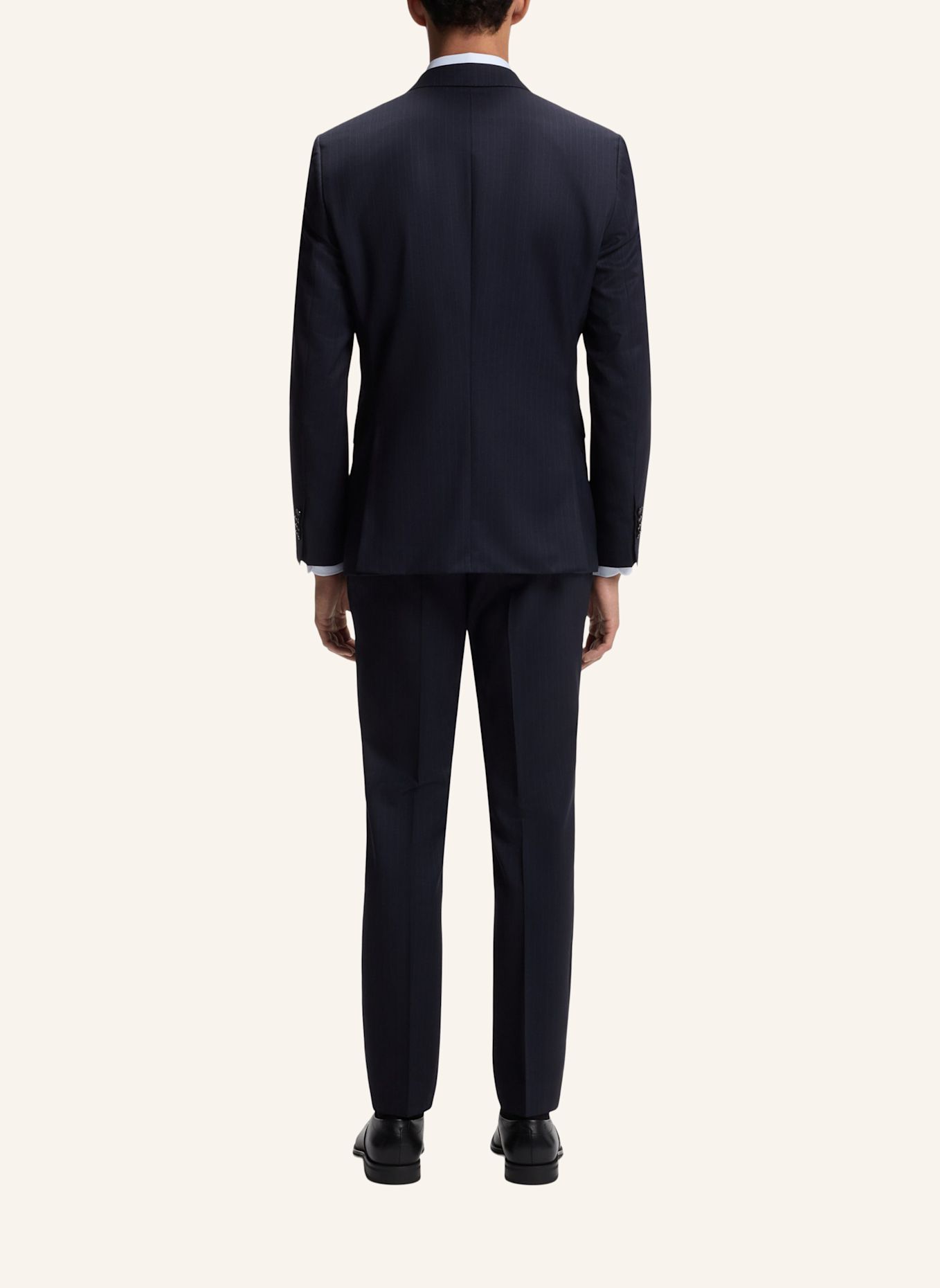 BOSS Anzug H-HUGE-2PCS-PEAK-263 Slim Fit: DUNKELBLAU
