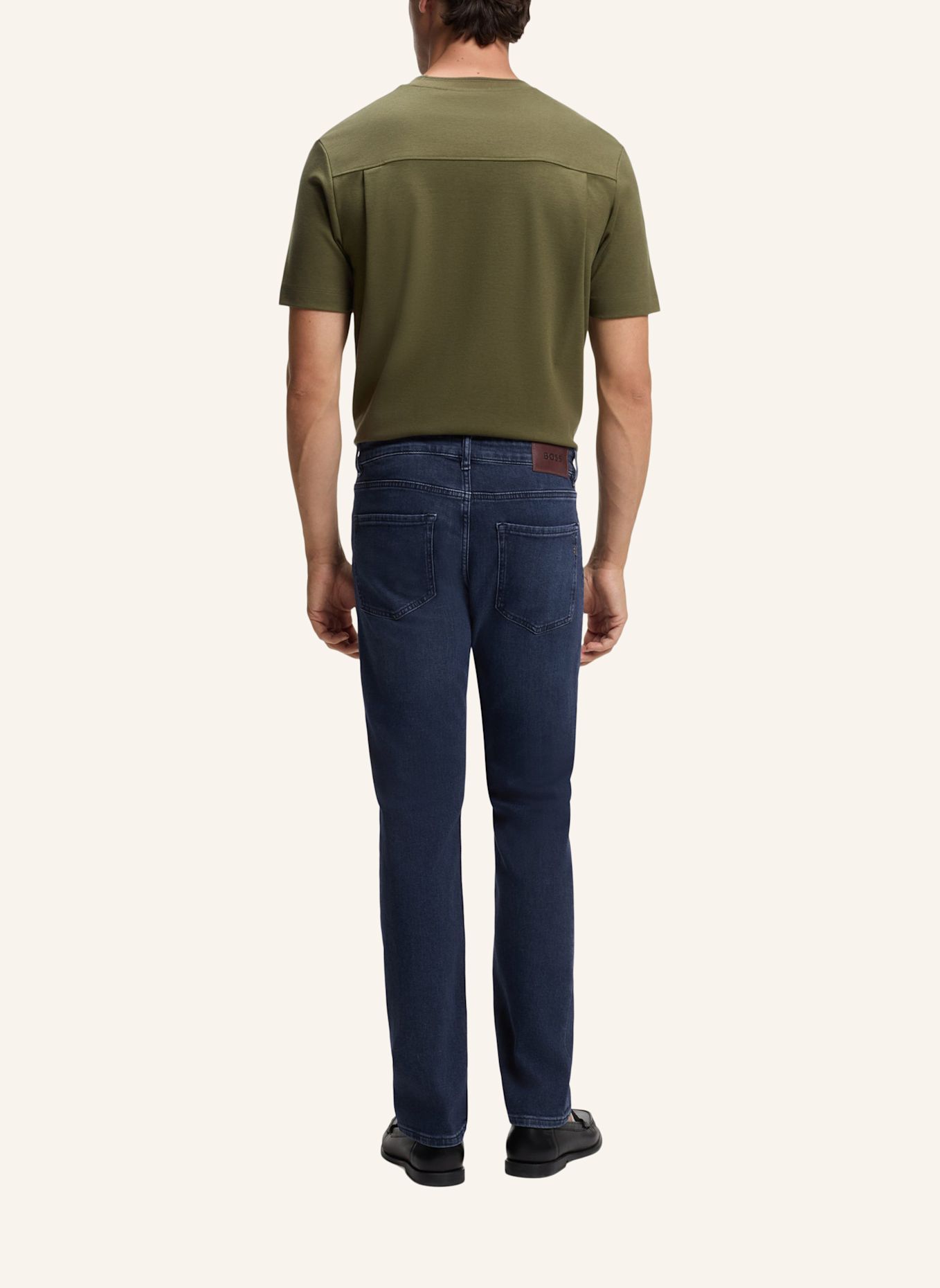 BOSS Jeans DELAWARE_IN Slim Fit: DUNKELBLAU