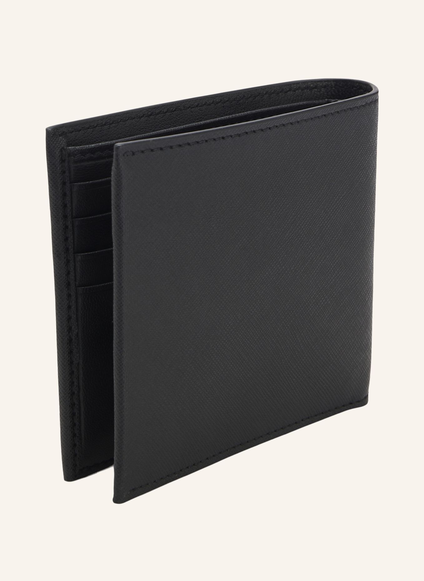 BOSS Geldb�Rse NORTHON_4CC COIN: SCHWARZ