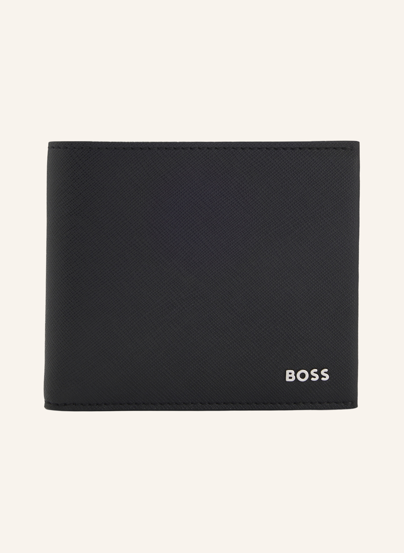 BOSS Geldb�Rse NORTHON_4CC COIN: SCHWARZ