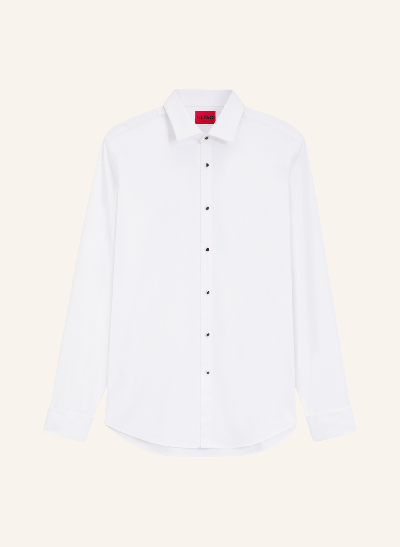 HUGO Hemd KAMIR Slim Fit: WEISS