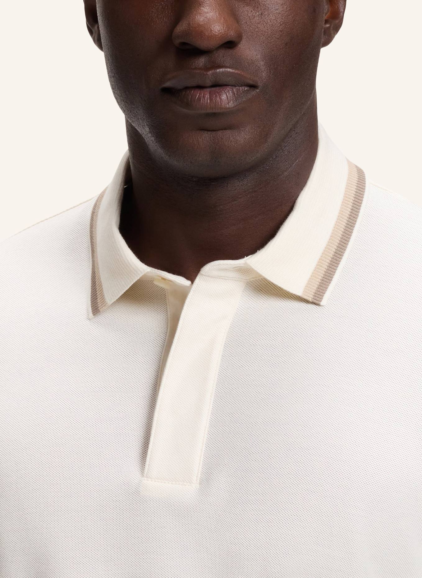 BOSS Polo H-PARRIS 18 Regular Fit: WEISS