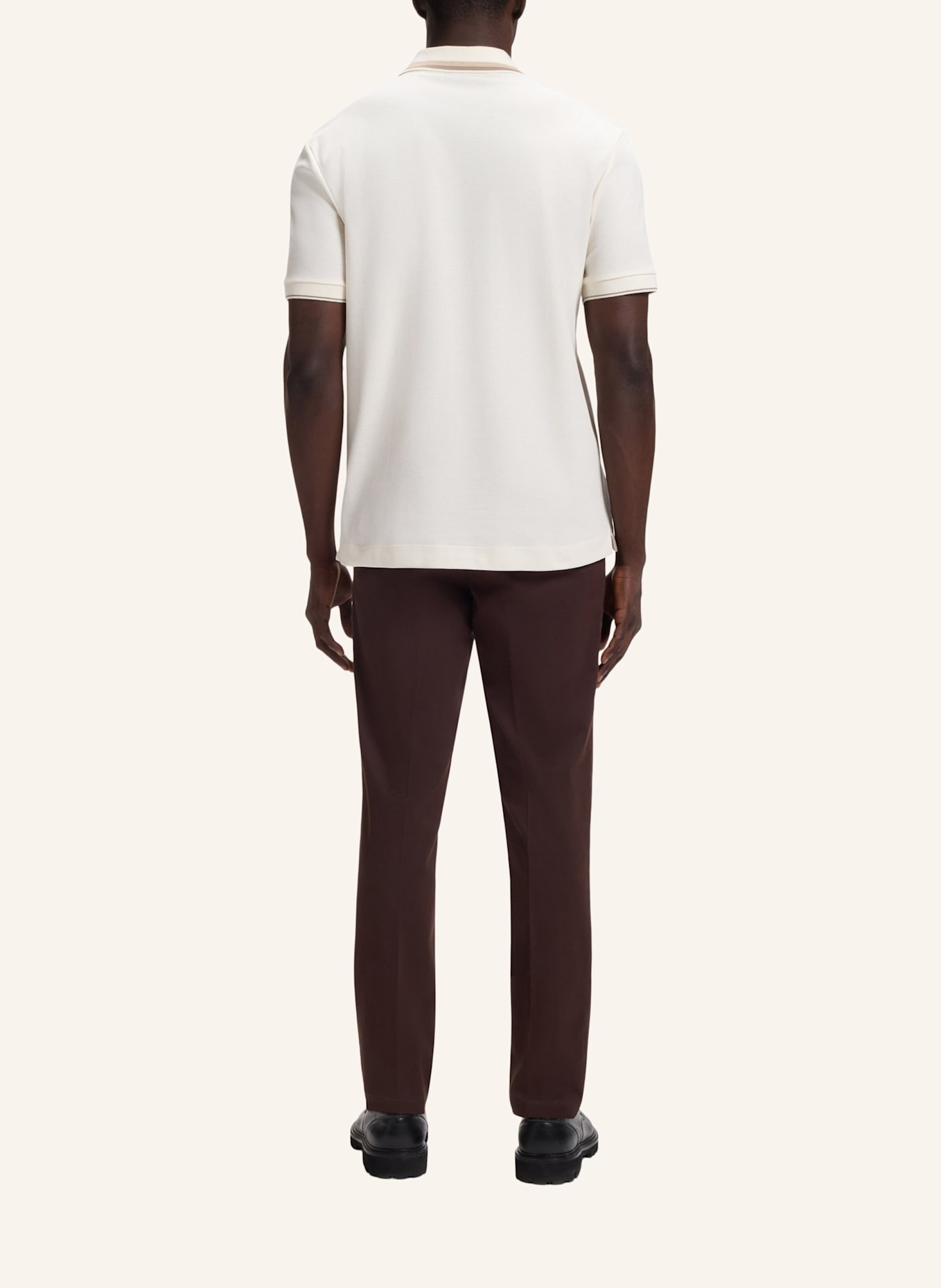 BOSS Polo H-PARRIS 18 Regular Fit: WEISS
