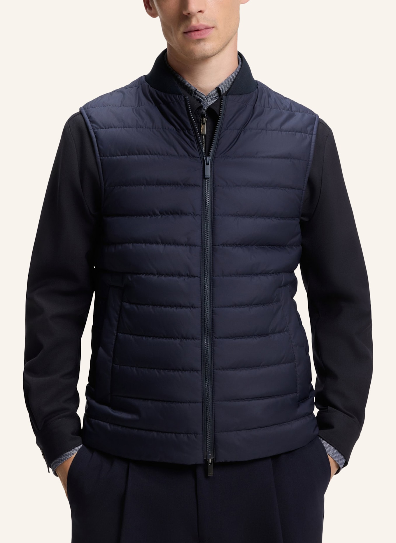 BOSS Mantel P-JARED-3IN1-263F Regular Fit: DUNKELBLAU