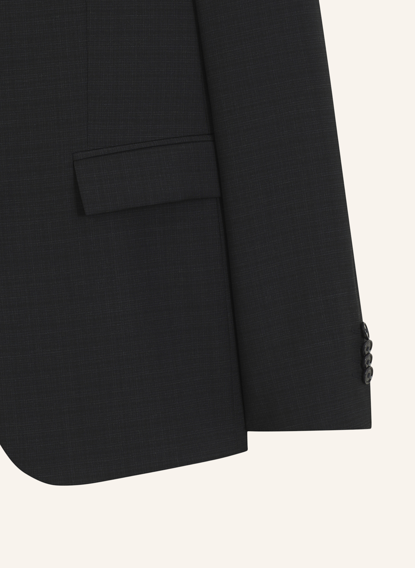 BOSS Anzug H-HOUSTON-3PCS-264 Slim Fit: SCHWARZ