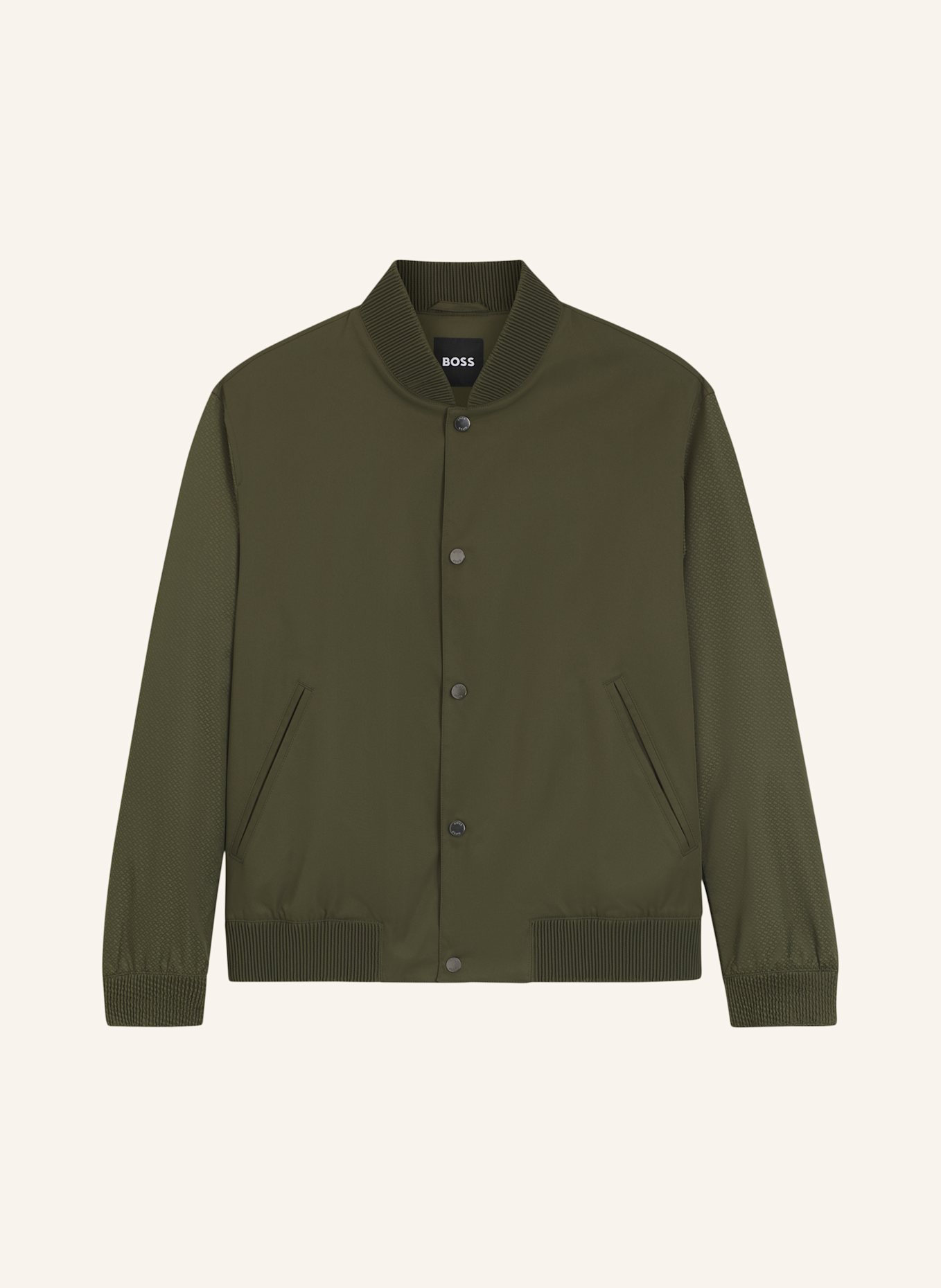 BOSS Jacke H-COVOR Relaxed Fit: GRÜN