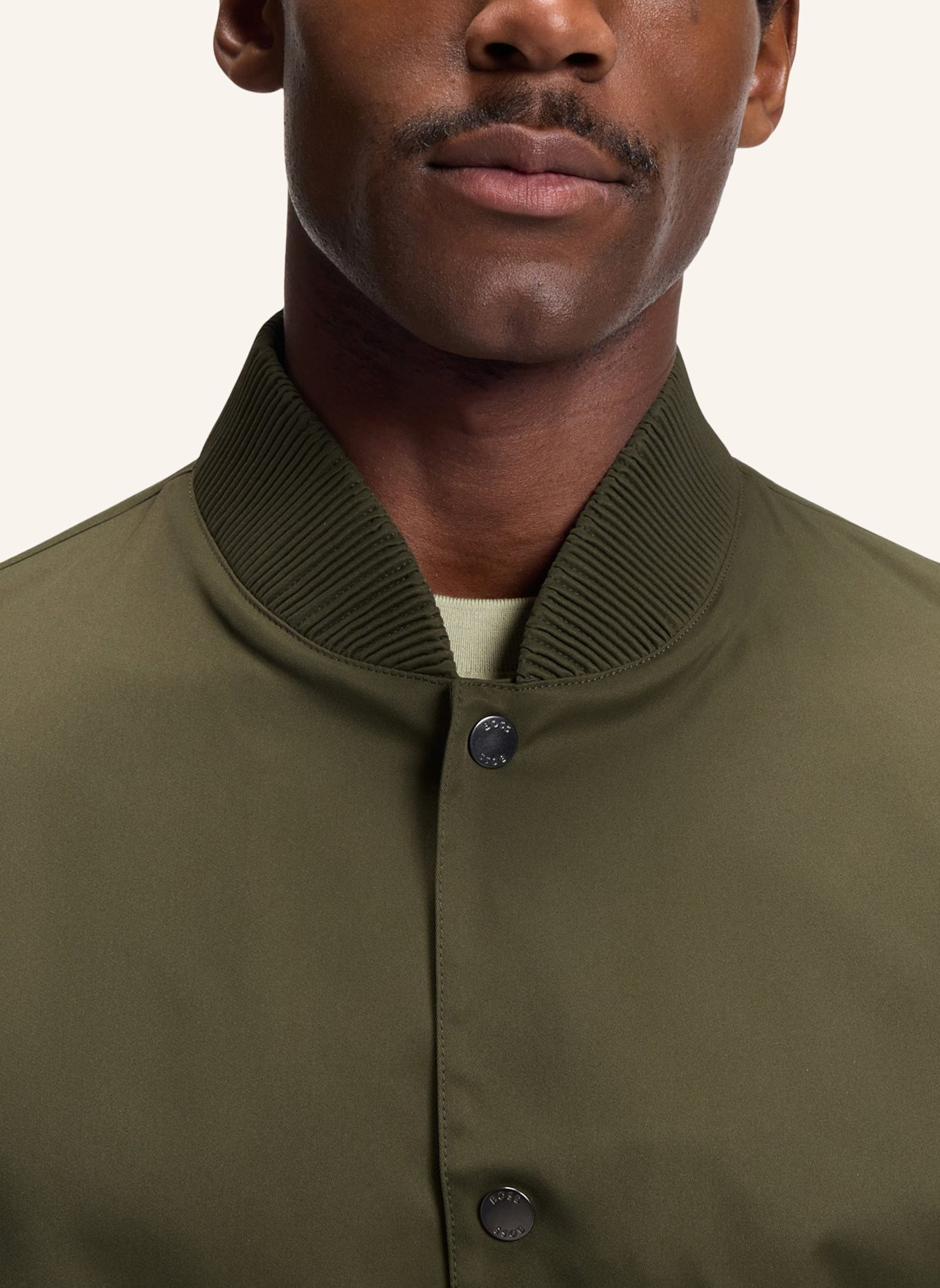 BOSS Jacke H-COVOR Relaxed Fit: GRÜN