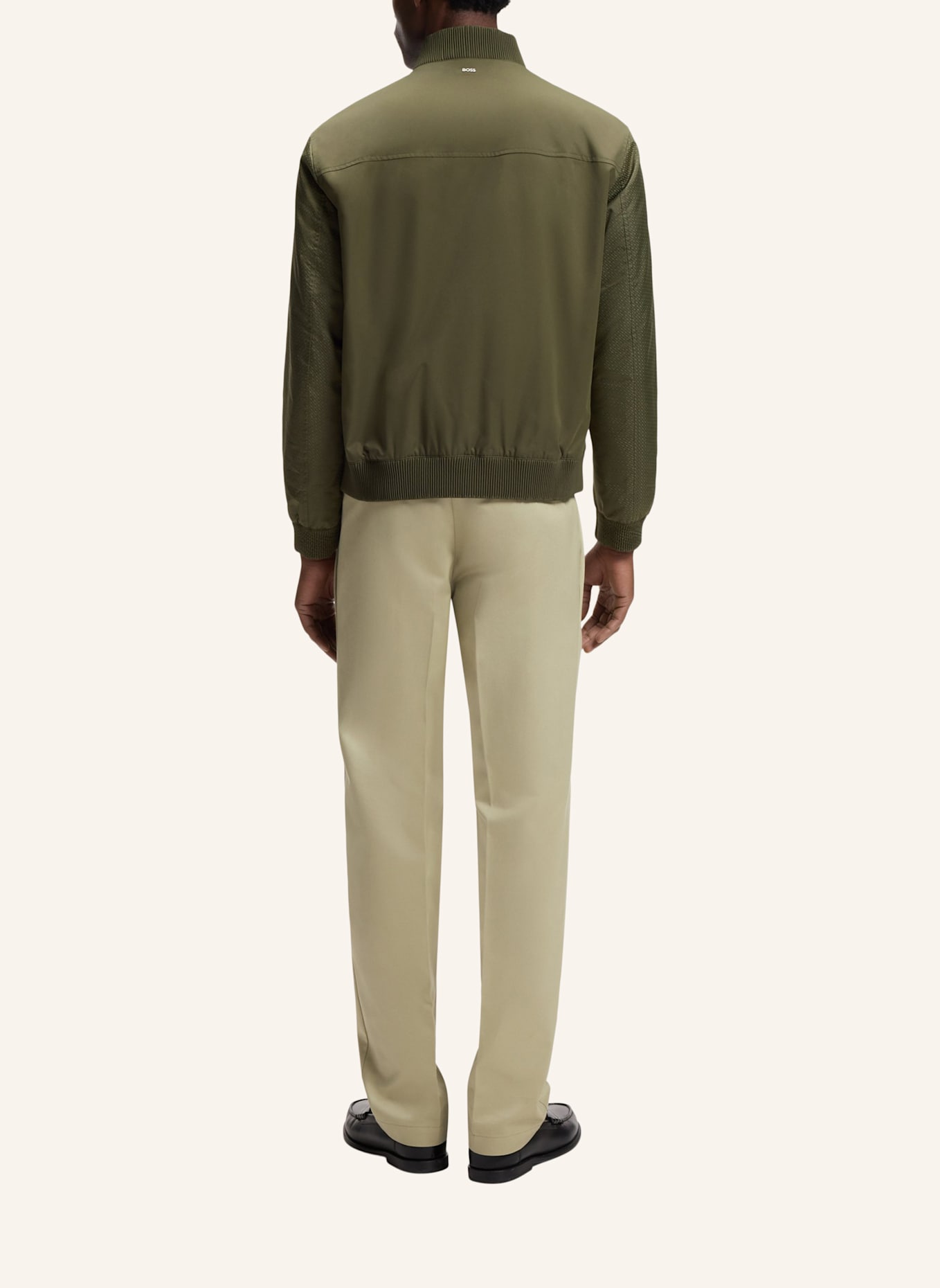 BOSS Jacke H-COVOR Relaxed Fit: GRÜN