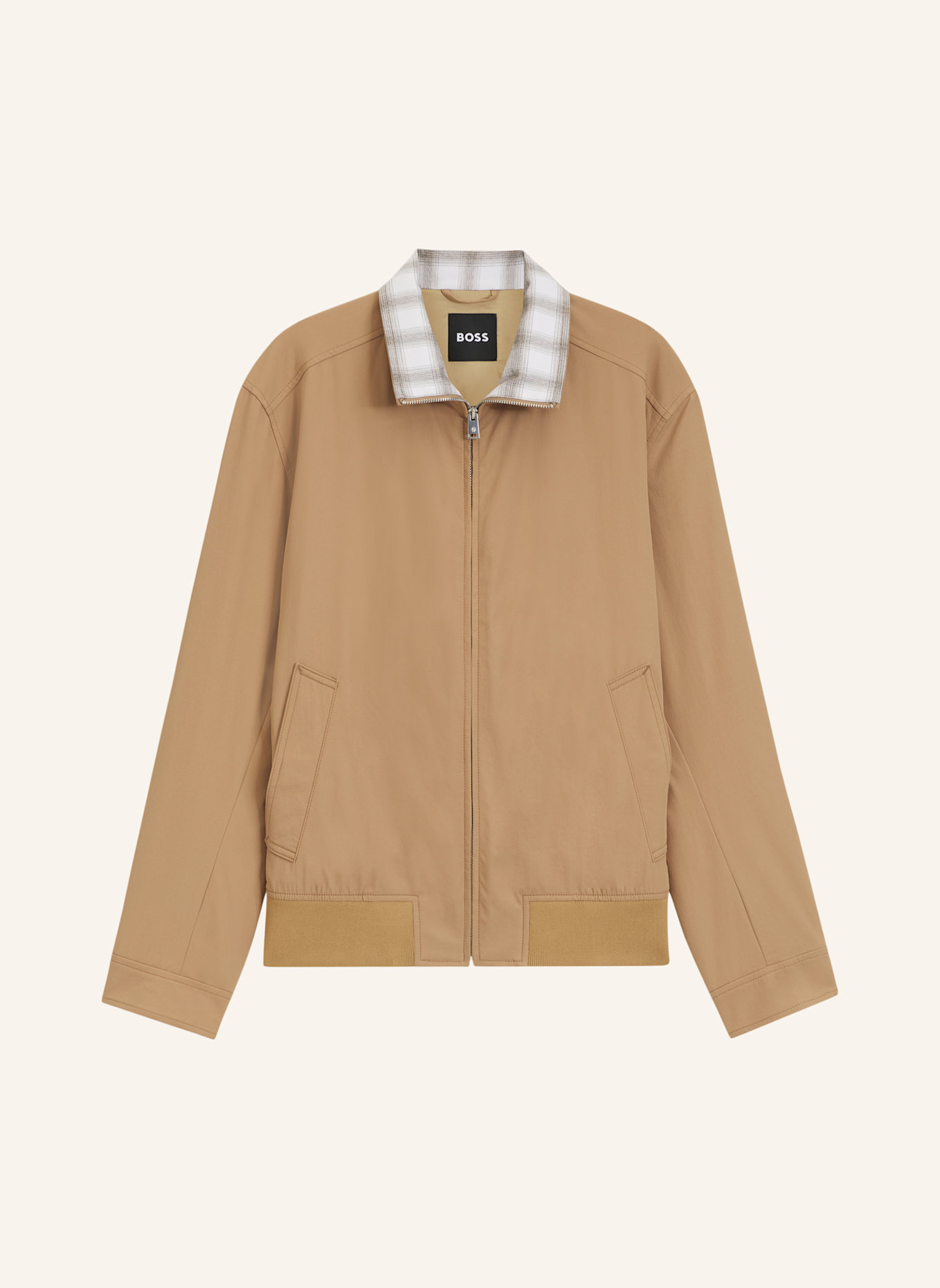 BOSS Jacke C-CEVOR Regular Fit: BEIGE