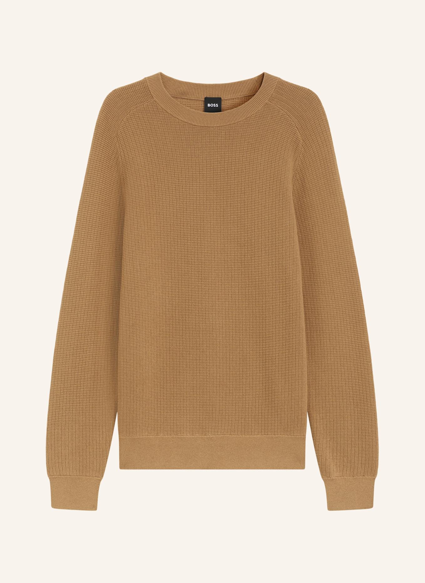 BOSS Pullover C-LACERBO Regular Fit: BEIGE
