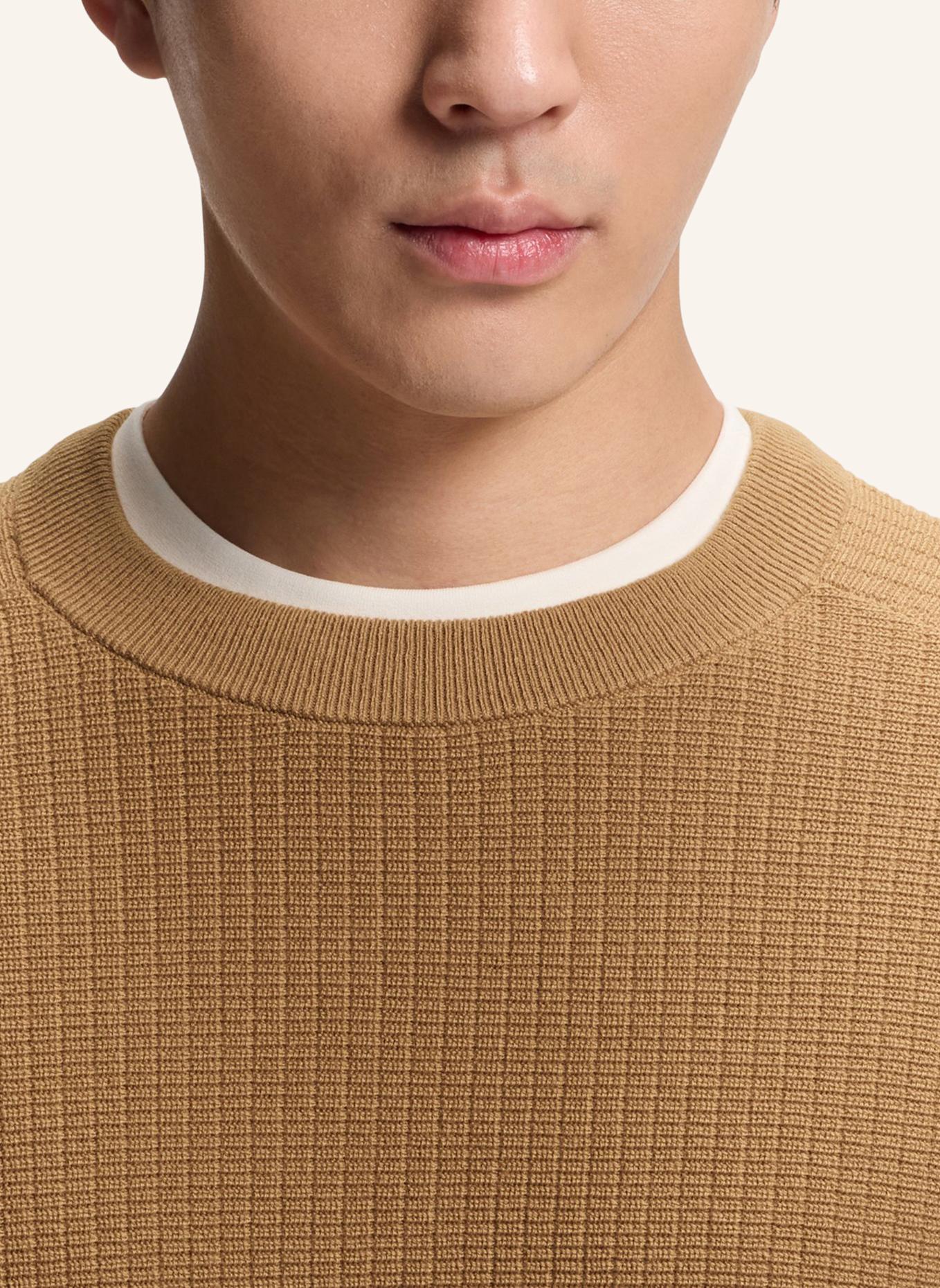 BOSS Pullover C-LACERBO Regular Fit: BEIGE