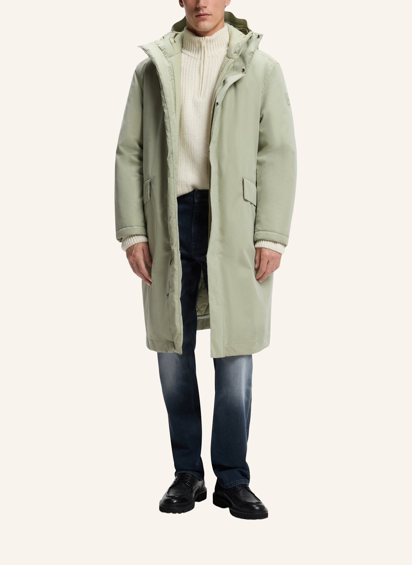 BOSS Jacke OMOD Regular Fit: GRÜN