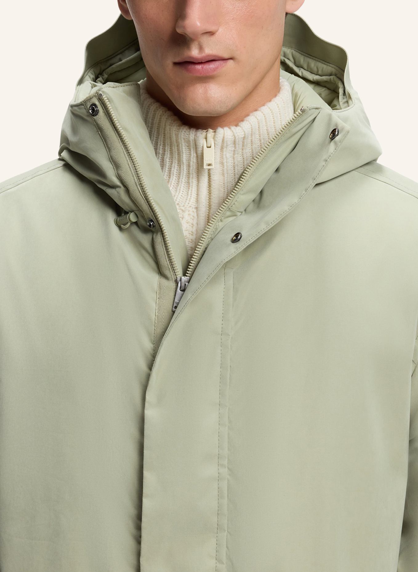 BOSS Jacke OMOD Regular Fit: GRÜN