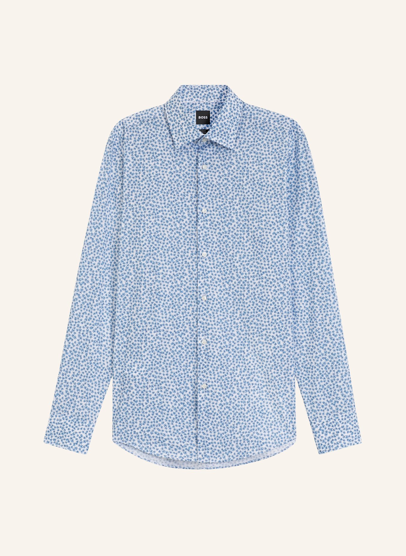 BOSS Hemd H-HANK-K-C1-261 Slim Fit: HELLBLAU