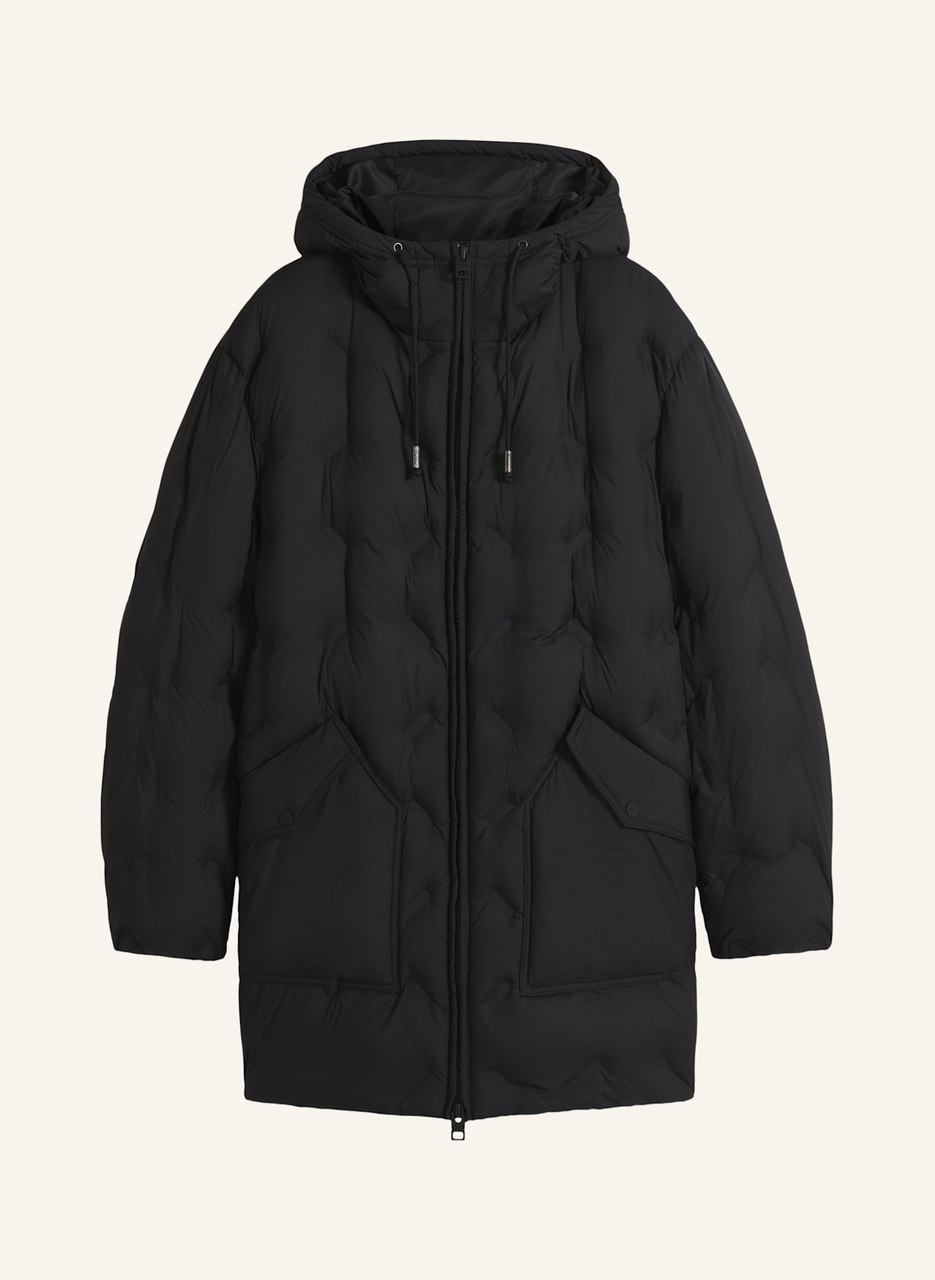 HUGO Mantel MARBOS2641 Regular Fit: SCHWARZ
