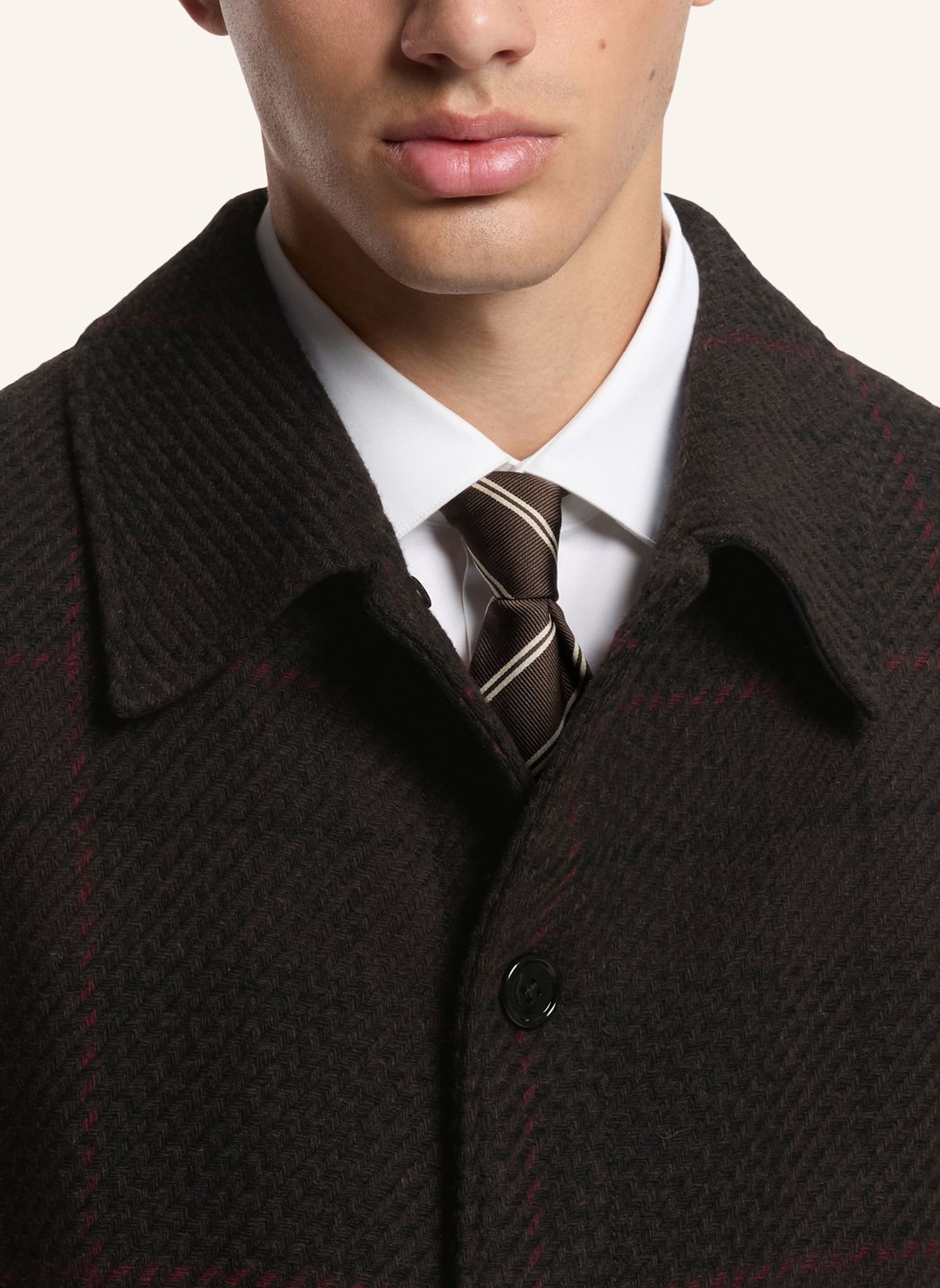 HUGO Jacke BETTOS2641 Regular Fit: BRAUN