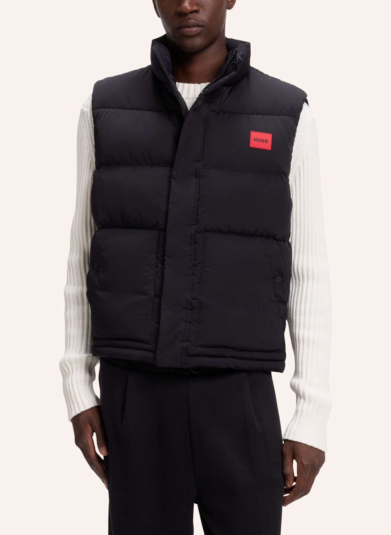 HUGO Jacke BALTINO2642 Regular Fit: SCHWARZ