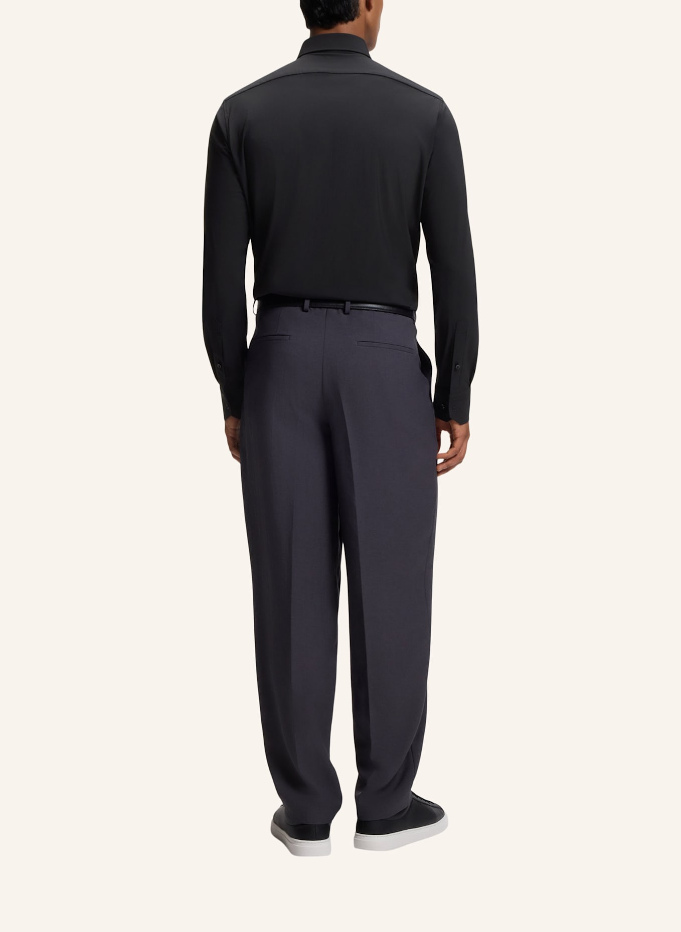 BOSS Hemd P-JOE-KENT-C1-222 Regular Fit: SCHWARZ