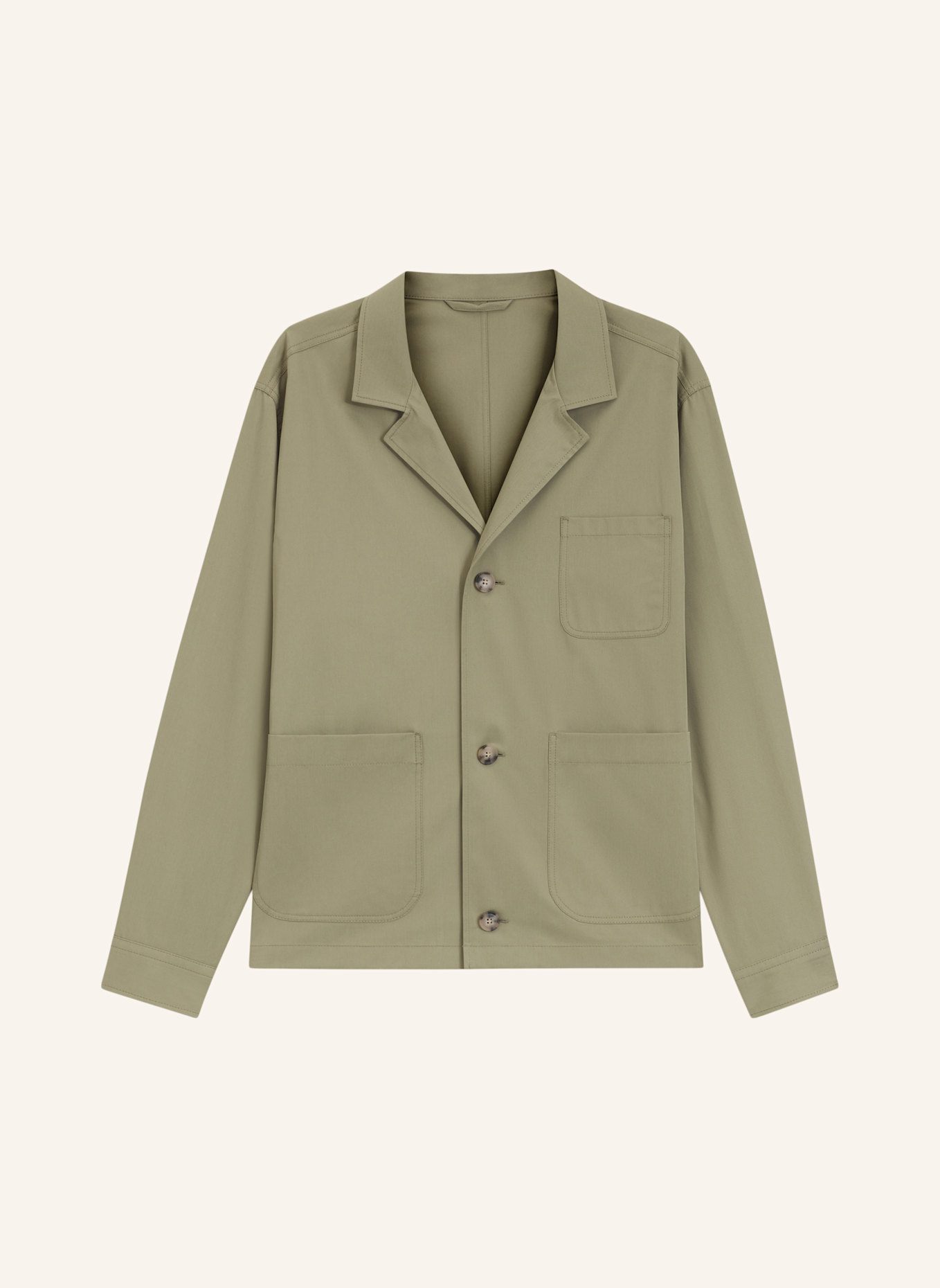 BOSS Sakko C-CARPER-OS-263 Relaxed Fit: KHAKI
