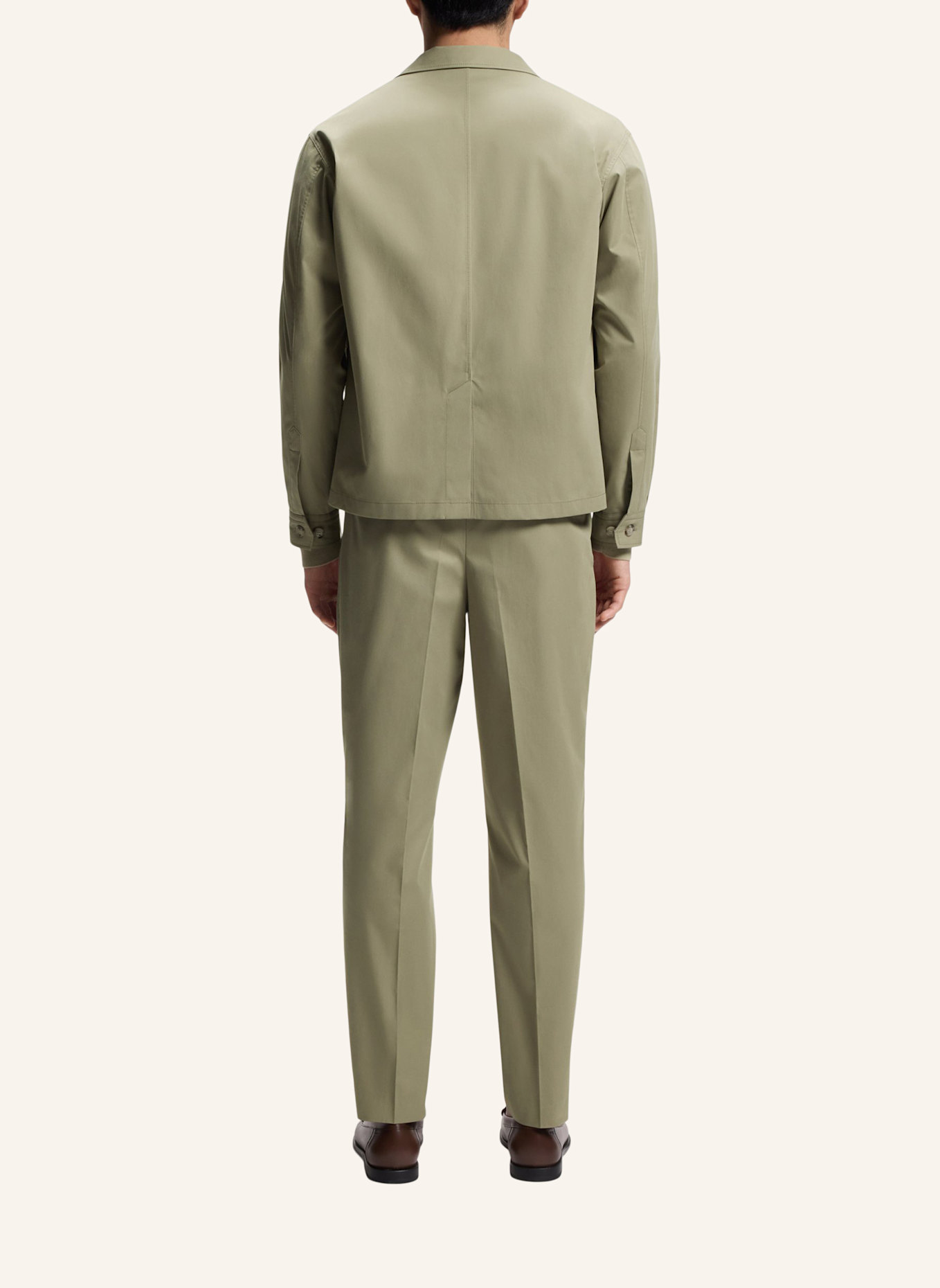 BOSS Sakko C-CARPER-OS-263 Relaxed Fit: KHAKI