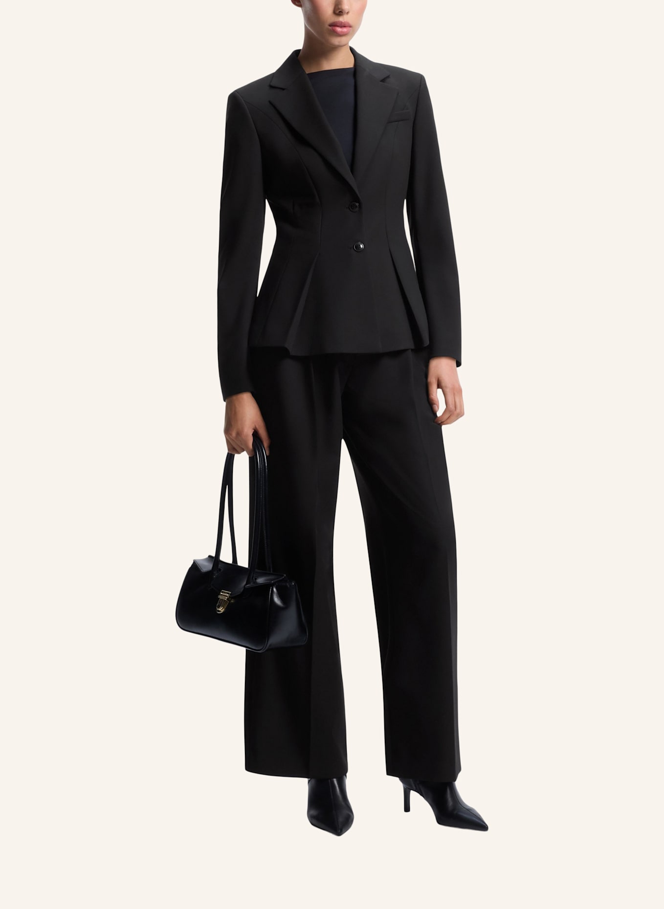 HUGO Blazer ALMEDA Regular Fit: SCHWARZ