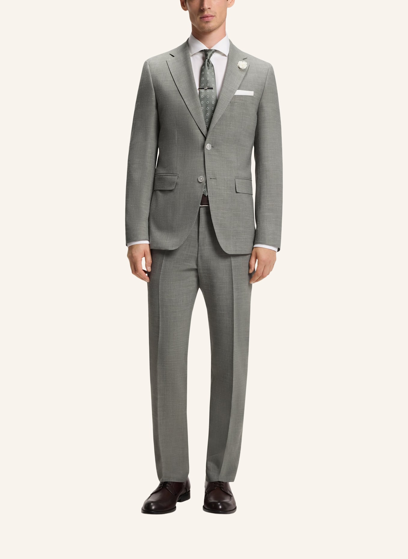 BOSS Anzughose H-GENIUS-263 Slim Fit: HELLGRÜN