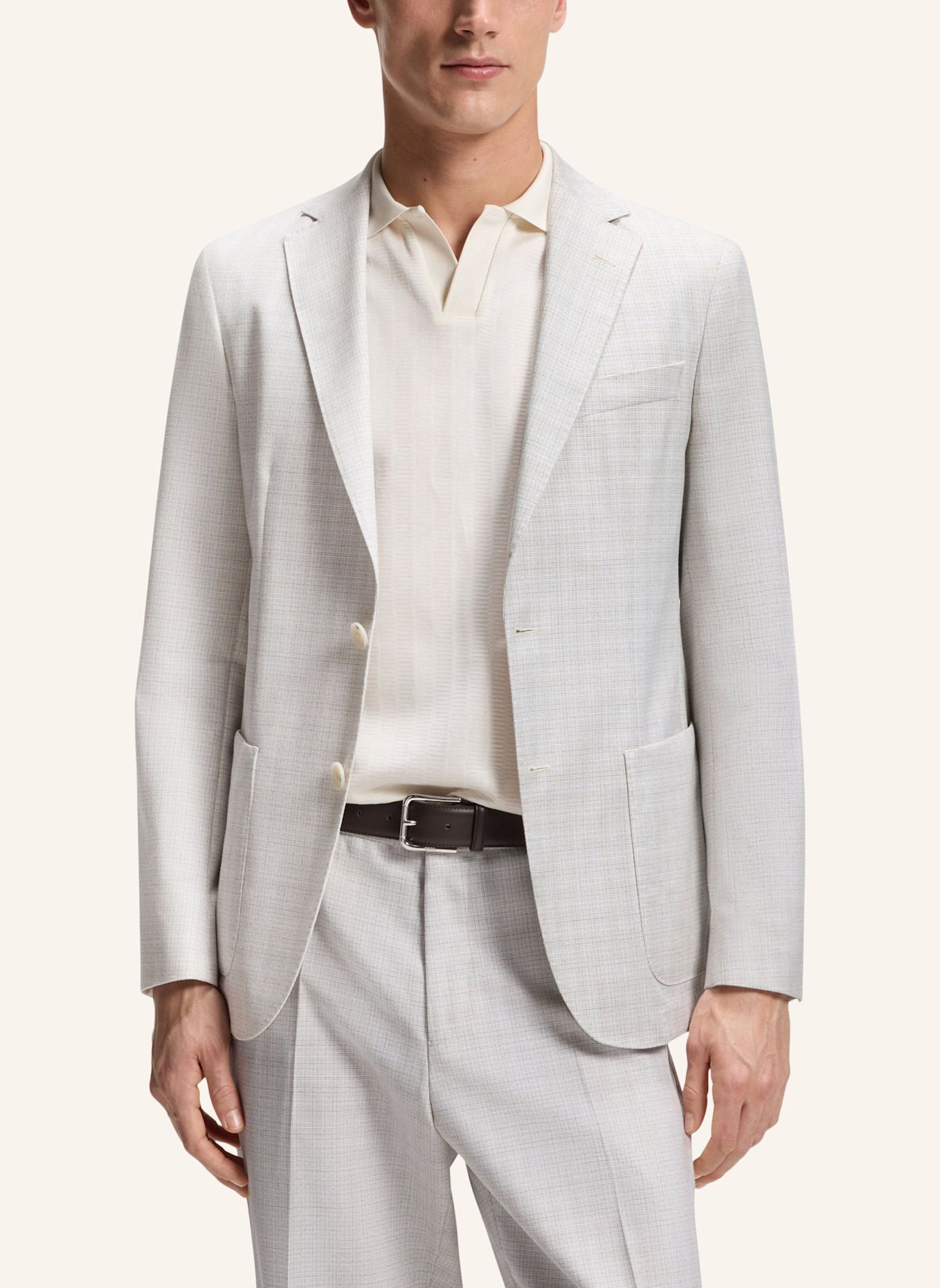BOSS Sakko C-HANRY-263 Slim Fit: WEISS