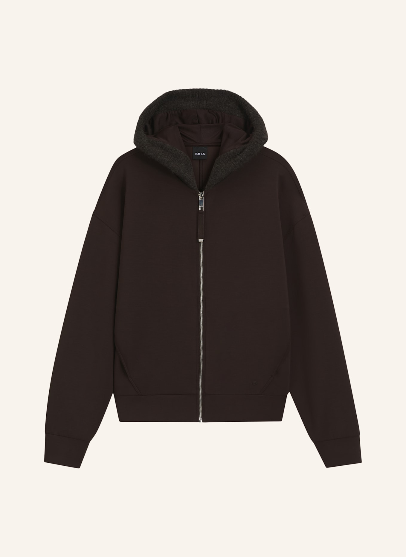 BOSS Sweatshirt EGANI: BRAUN