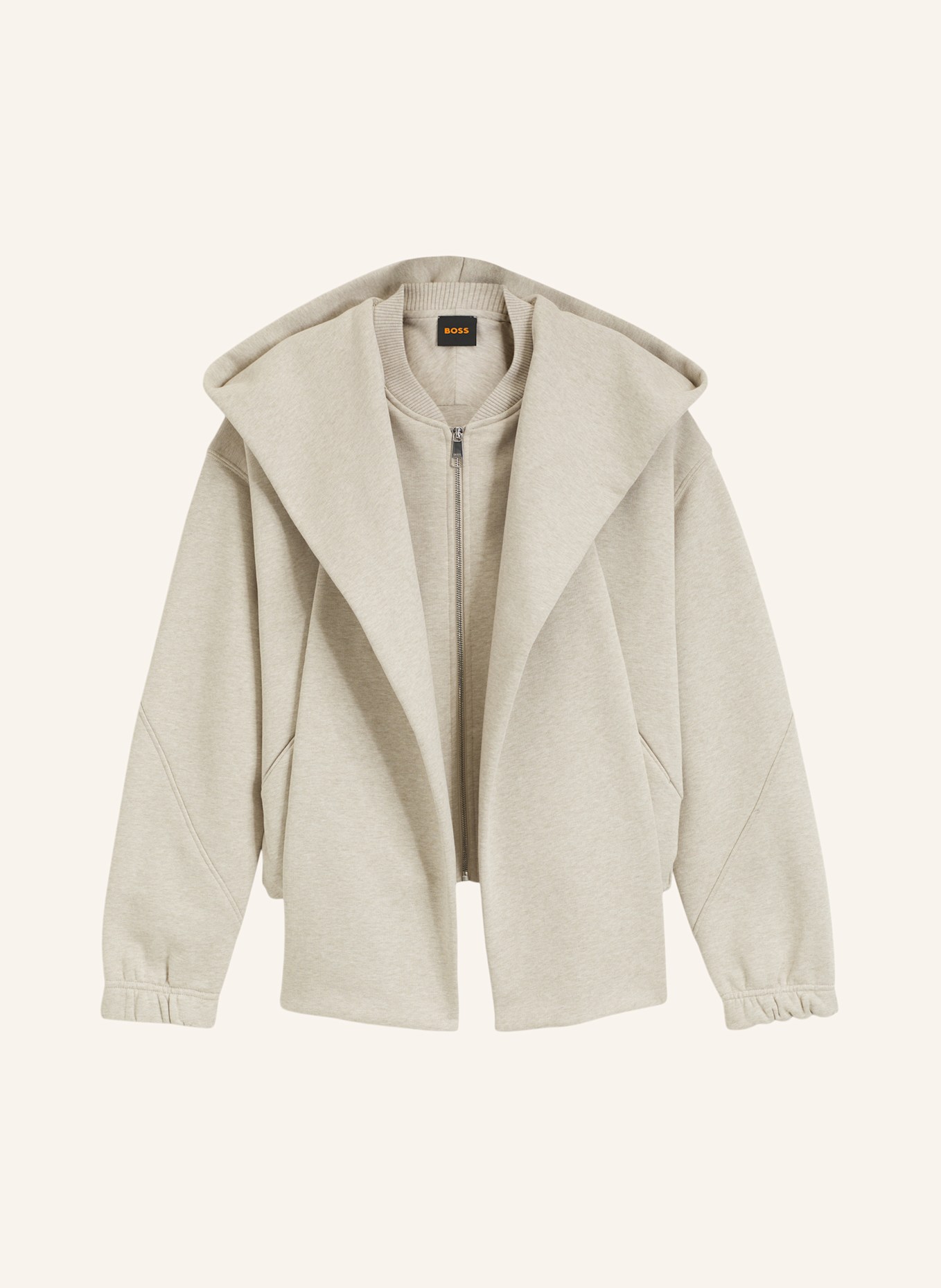 BOSS Sweatshirt C_ESCARF: KHAKI