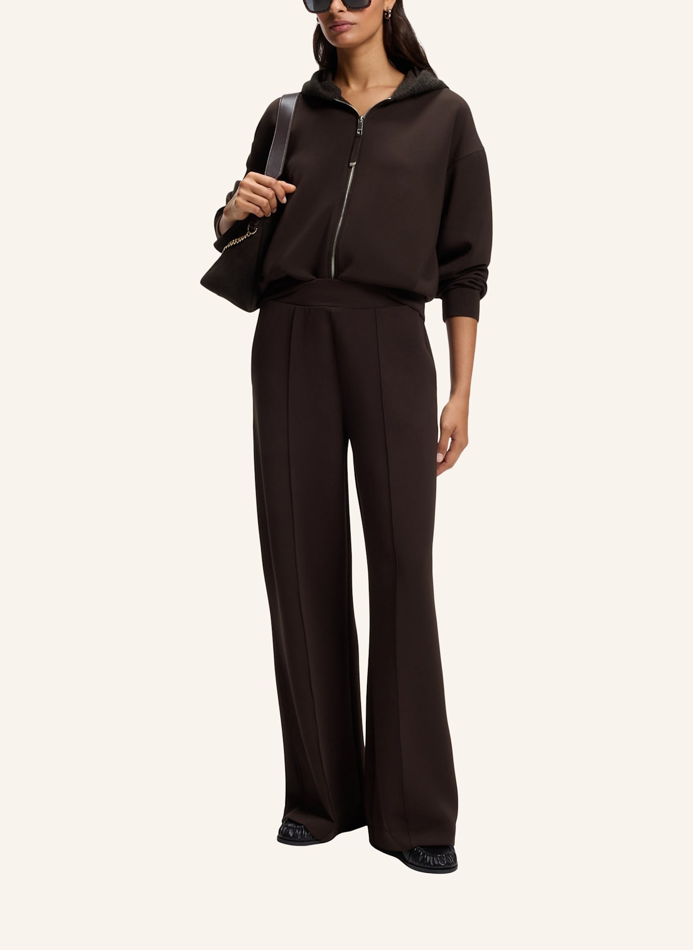 BOSS Sweatshirt EGANI: BRAUN