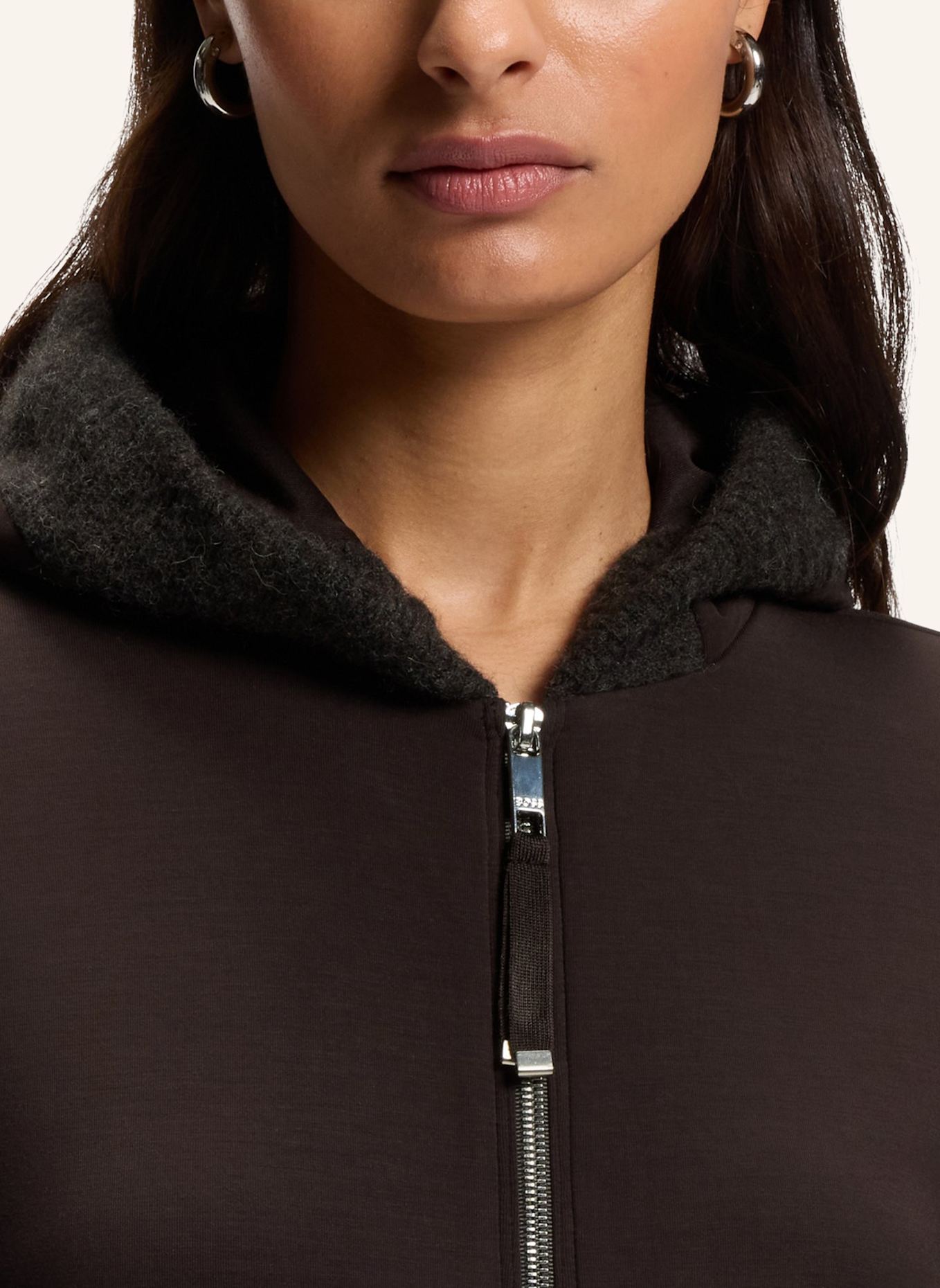 BOSS Sweatshirt EGANI: BRAUN