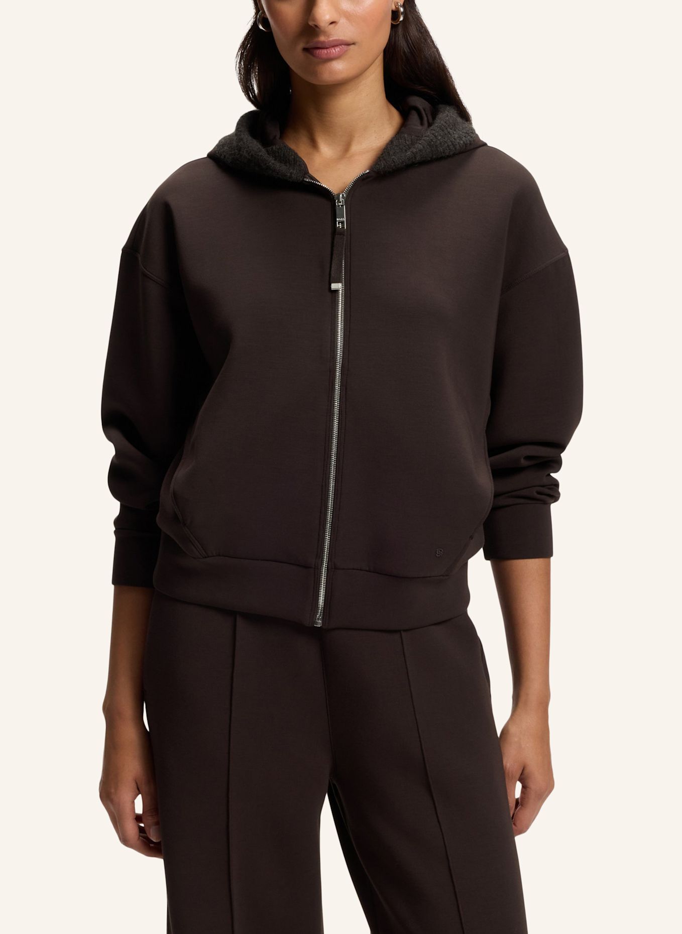 BOSS Sweatshirt EGANI: BRAUN