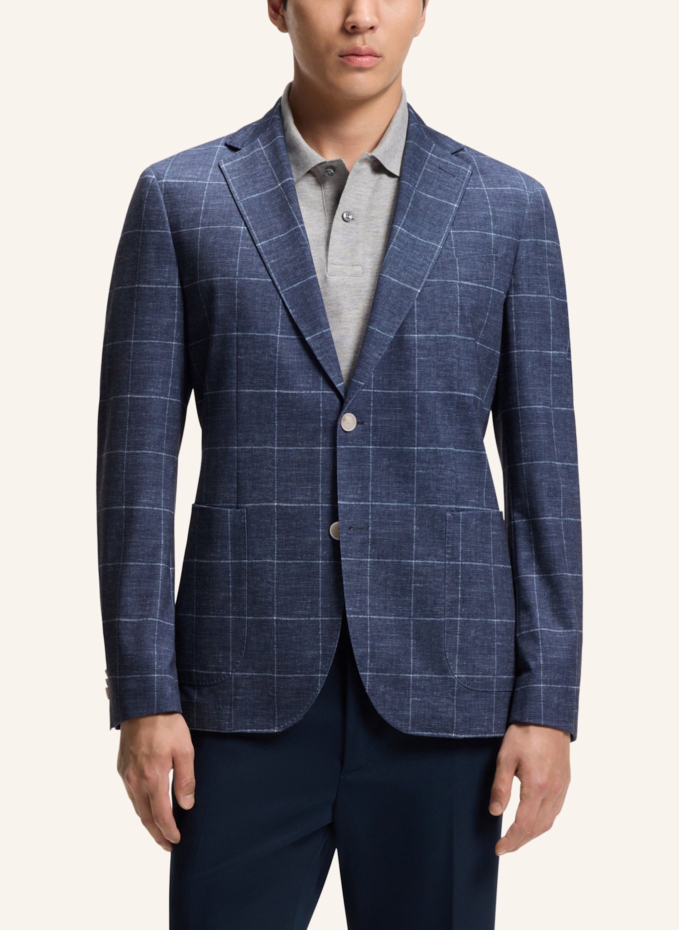 BOSS Sakko C-HANRY-J-263 Slim Fit: DUNKELBLAU