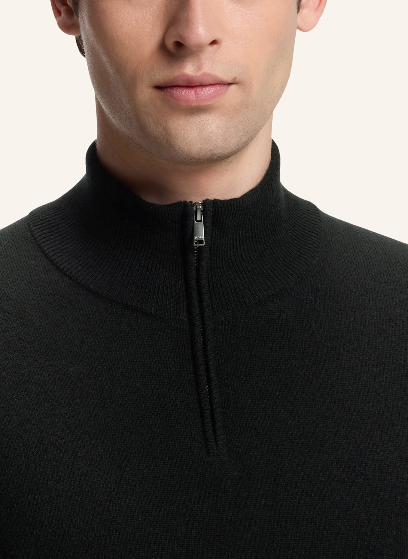 BOSS Pullover H-HEMARLO Regular Fit: SCHWARZ