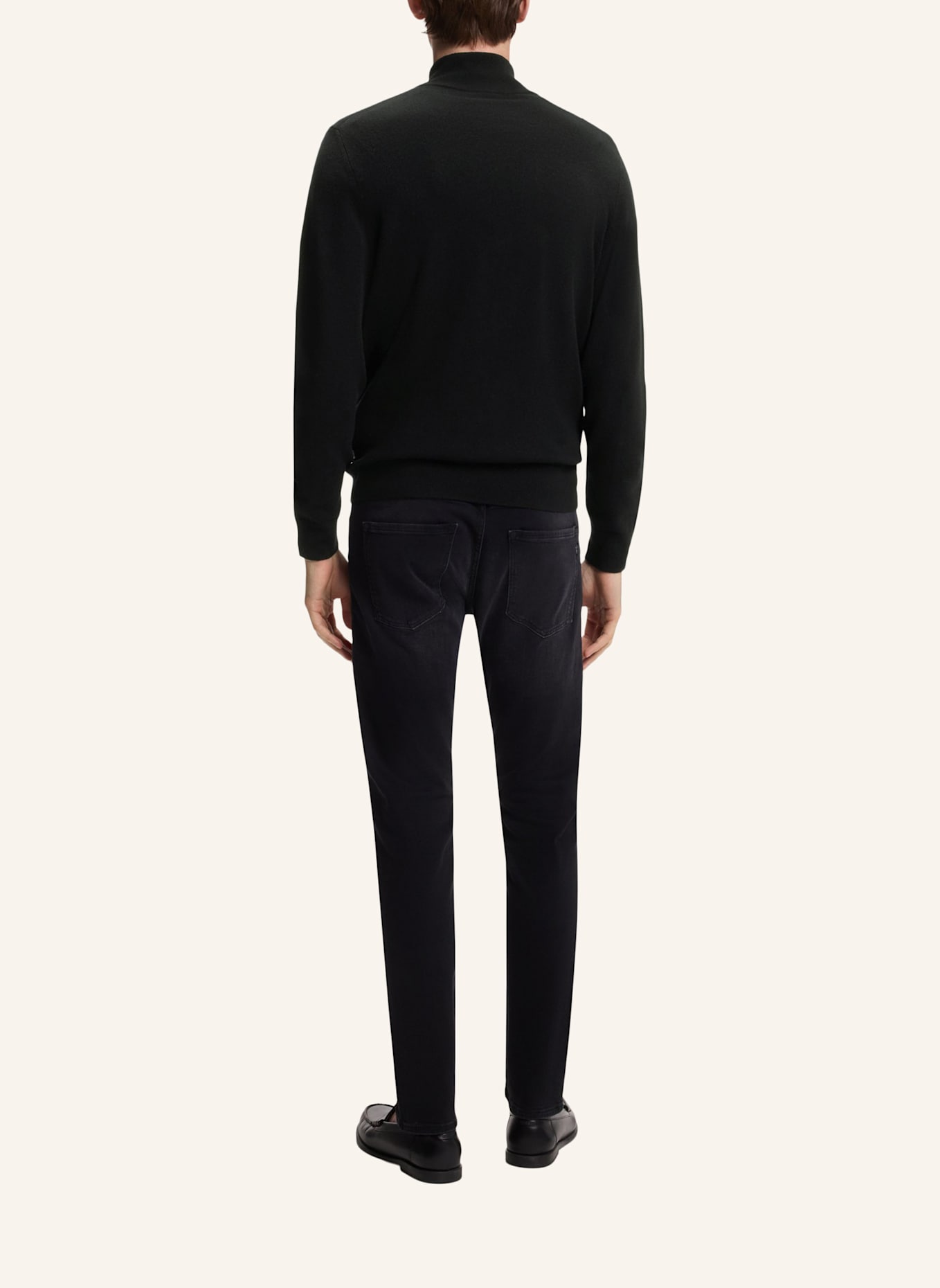 BOSS Pullover H-HEMARLO Regular Fit: SCHWARZ