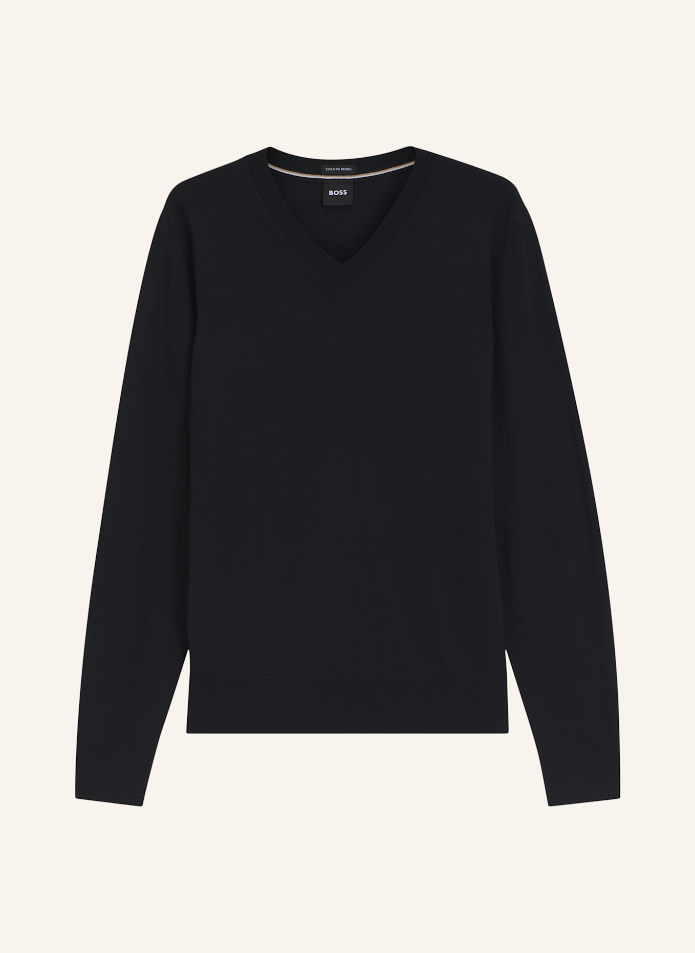 BOSS Pullover H-MELBA Regular Fit: SCHWARZ