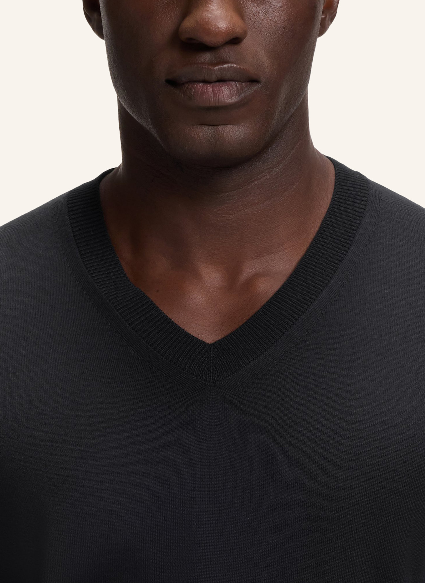 BOSS Pullover H-MELBA Regular Fit: SCHWARZ