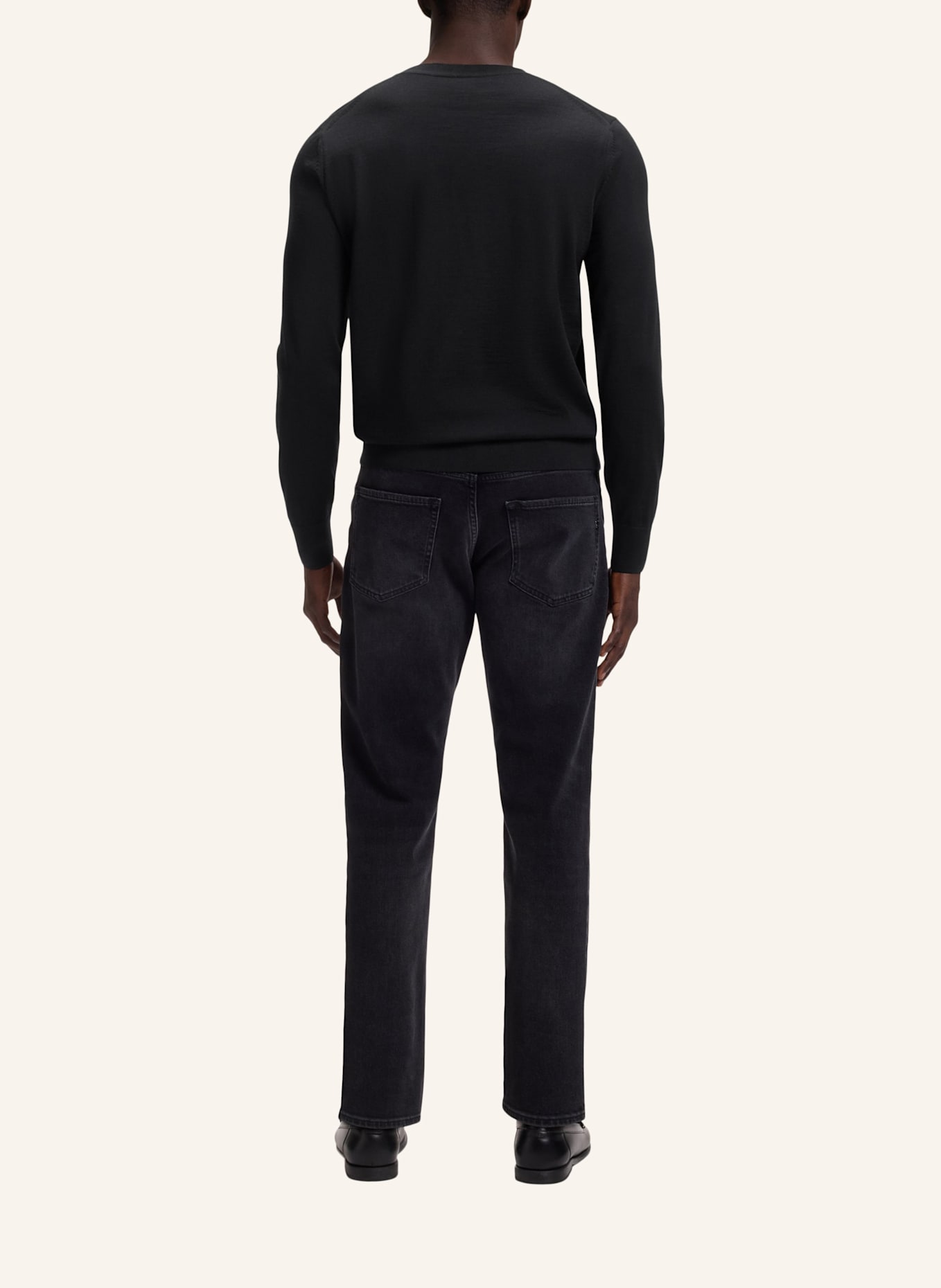 BOSS Pullover H-MELBA Regular Fit: SCHWARZ