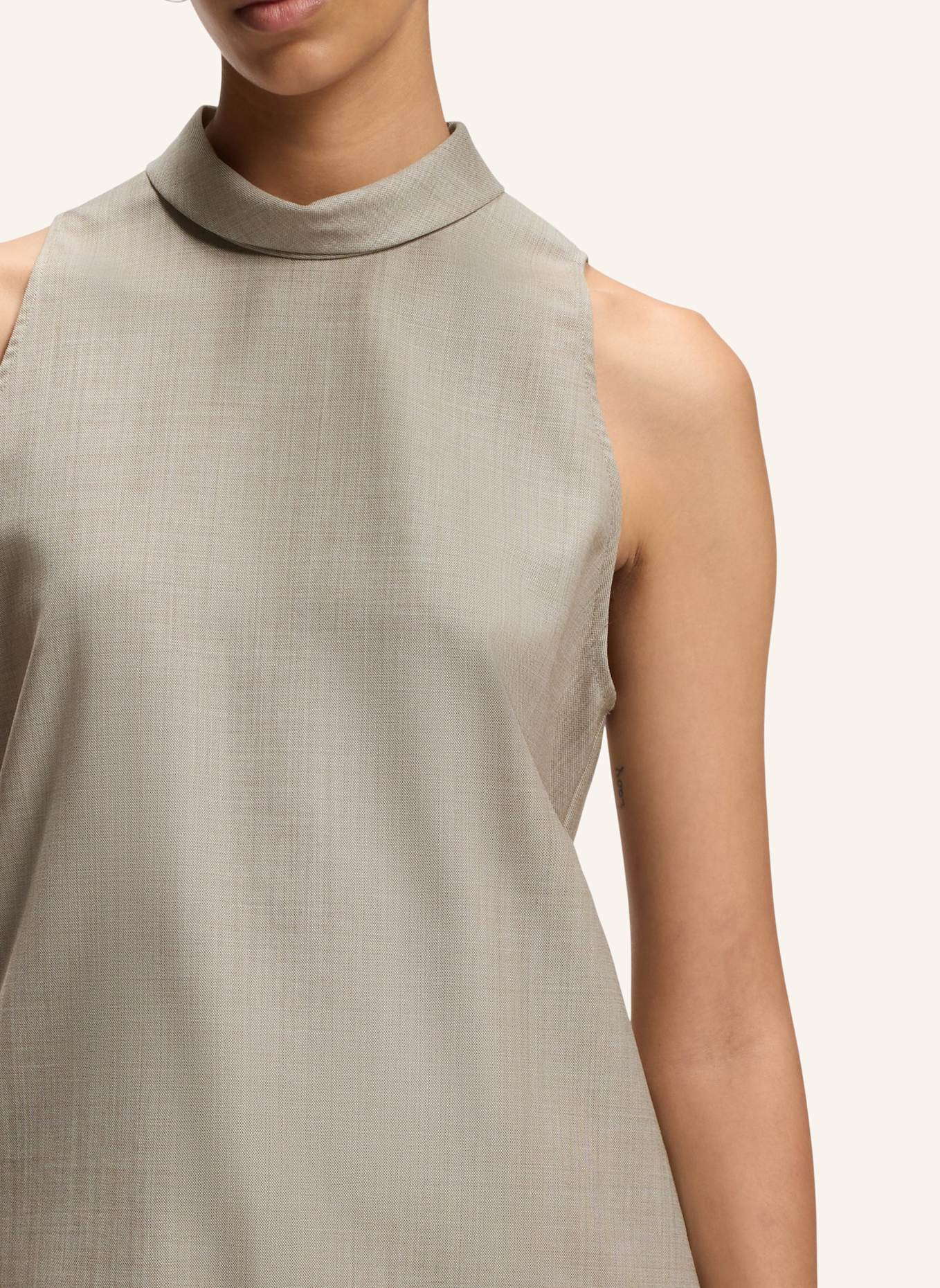 BOSS Bluse BIENTA Regular Fit: BEIGE
