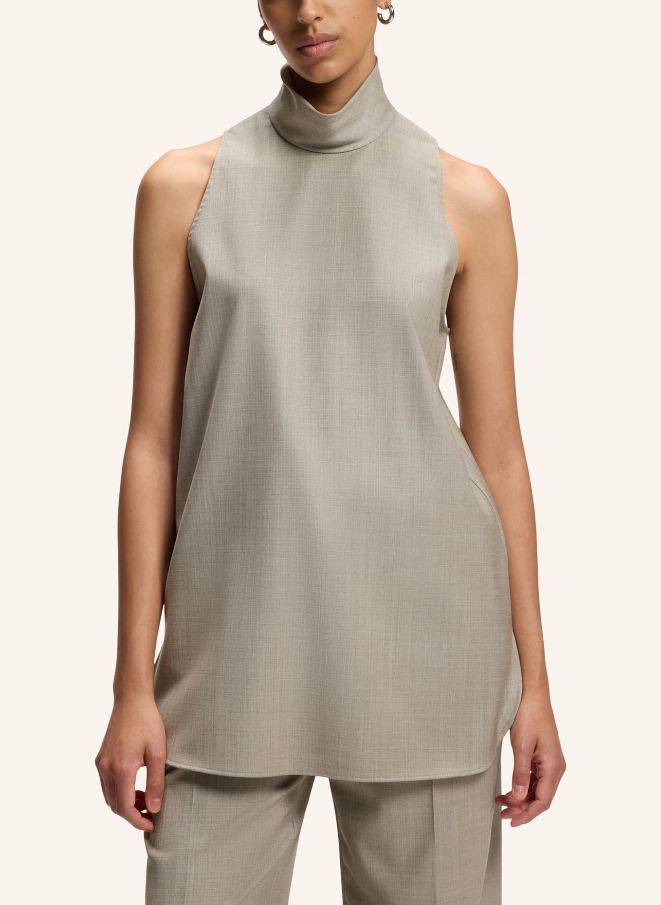 BOSS Bluse BIENTA Regular Fit: WEISS
