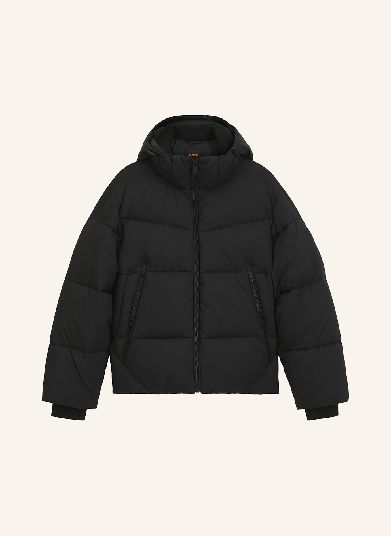 BOSS Jacke OBORE Oversize Fit: SCHWARZ